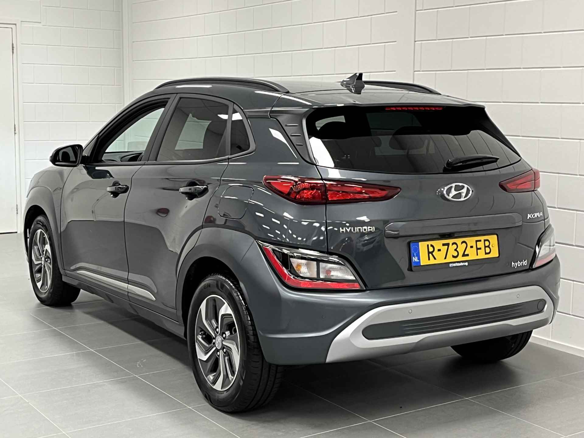 Hyundai KONA 1.6 GDI HEV Fashion AUTOMAAT! | NAVIGATIE | CLIMATE CONTROL | ZUINIGE AUTO MET HOGE INSTAP - 11/45