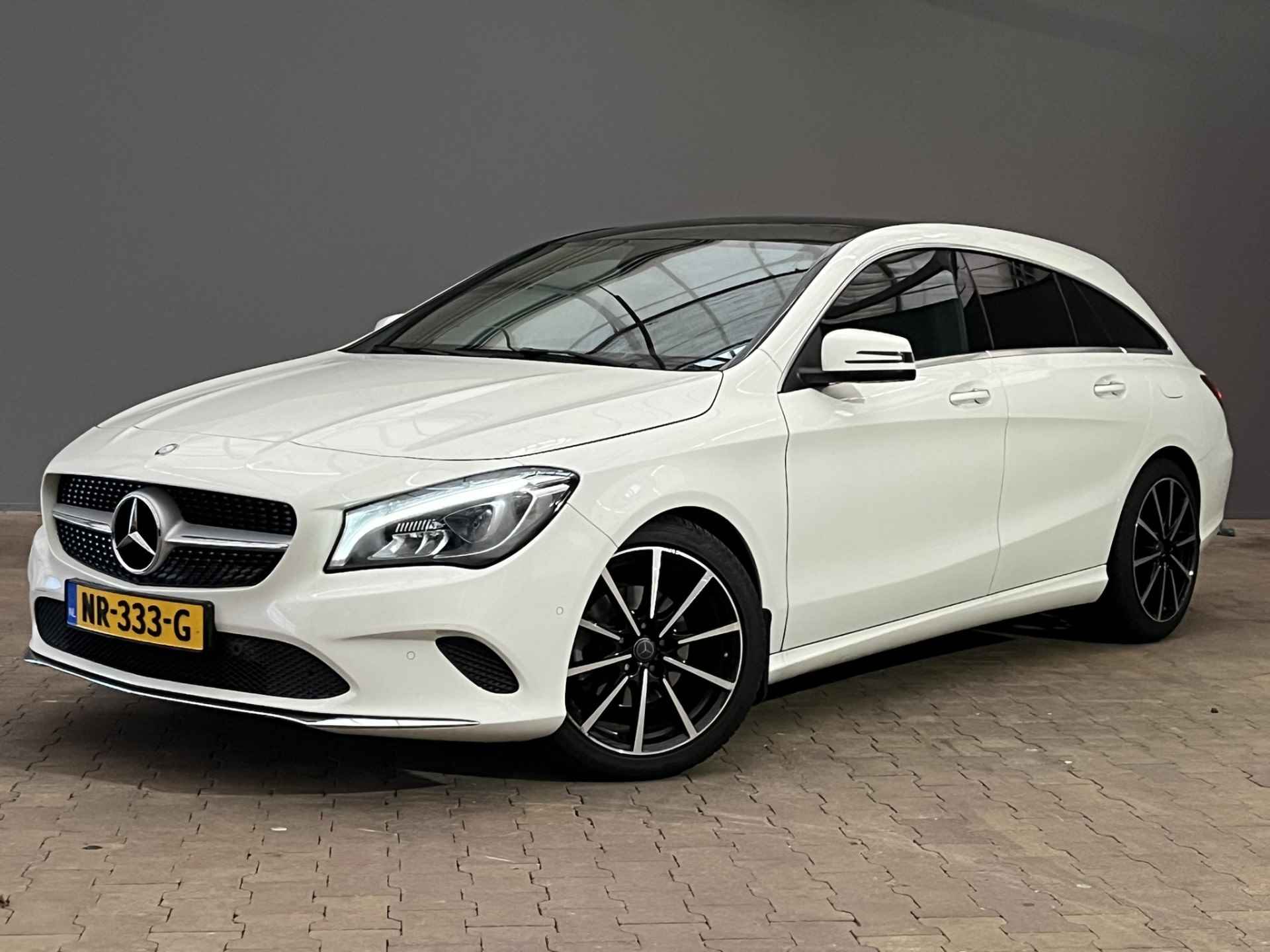 Mercedes-Benz CLA-Klasse Shooting Brake 180 Aut. | Pano | 18" LMV | LED | Camera | PDC V&A | Navi | Bluetooth | Cruise C. | Leder/Stof - 2/37