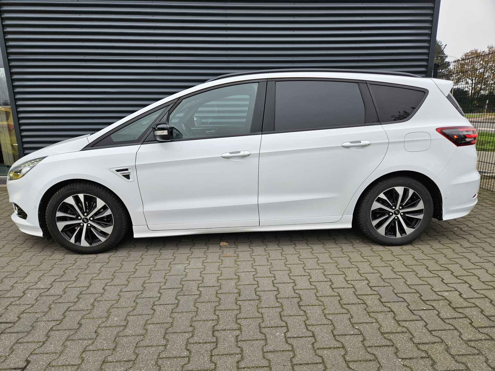 Ford S-Max 1.5 ST-Line 7 Persoons 160pk | Adaptive Cruise | Lederen Sportstoelen Memory | Camera | Apple Carplay | Stuur & Stoelverwarming | Navi Full Map | LED | - 3/24