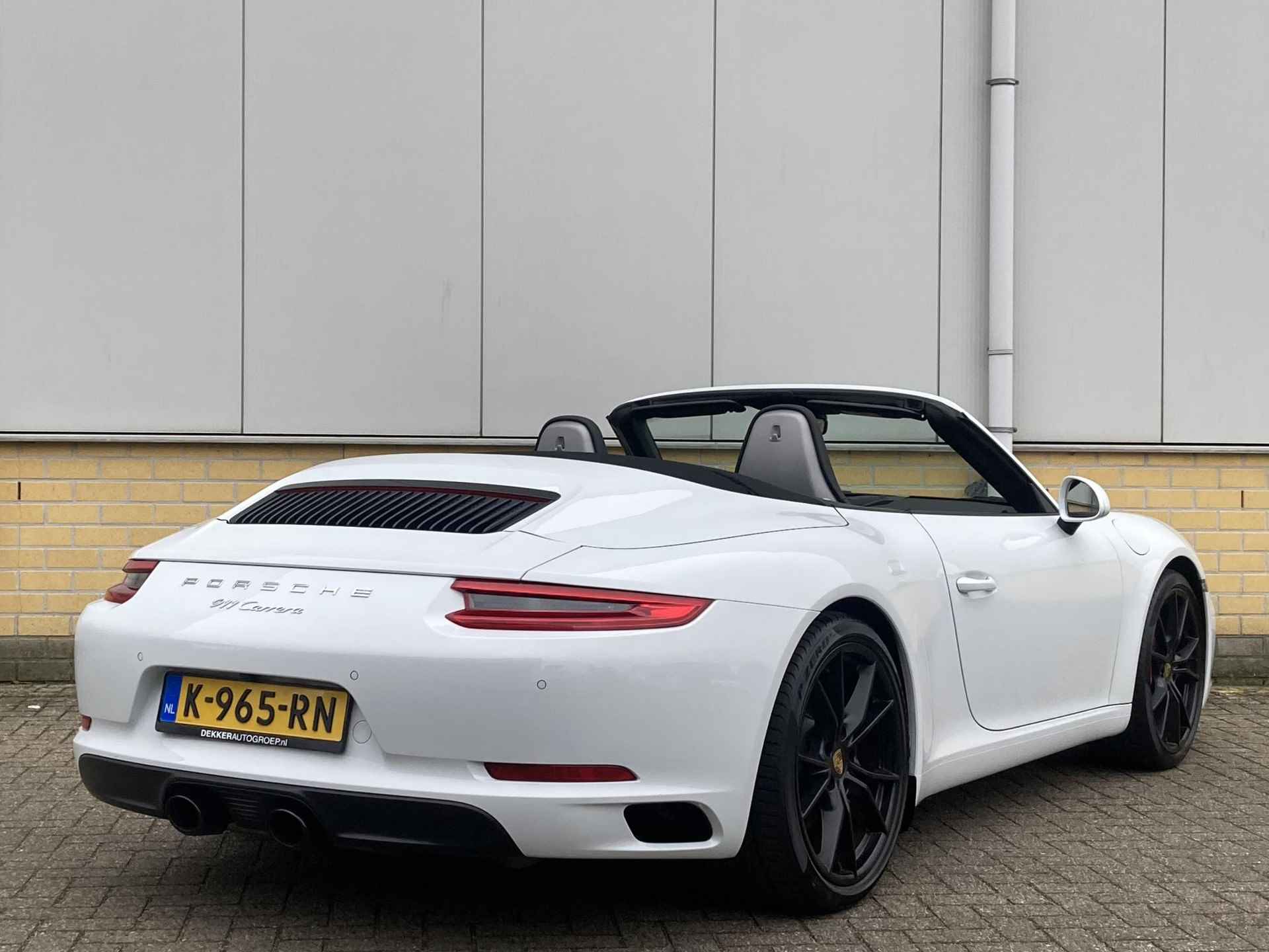 Porsche 911 991 Cabriolet 3.0 Carrera 370 pk PDK wit 991 - 19/40