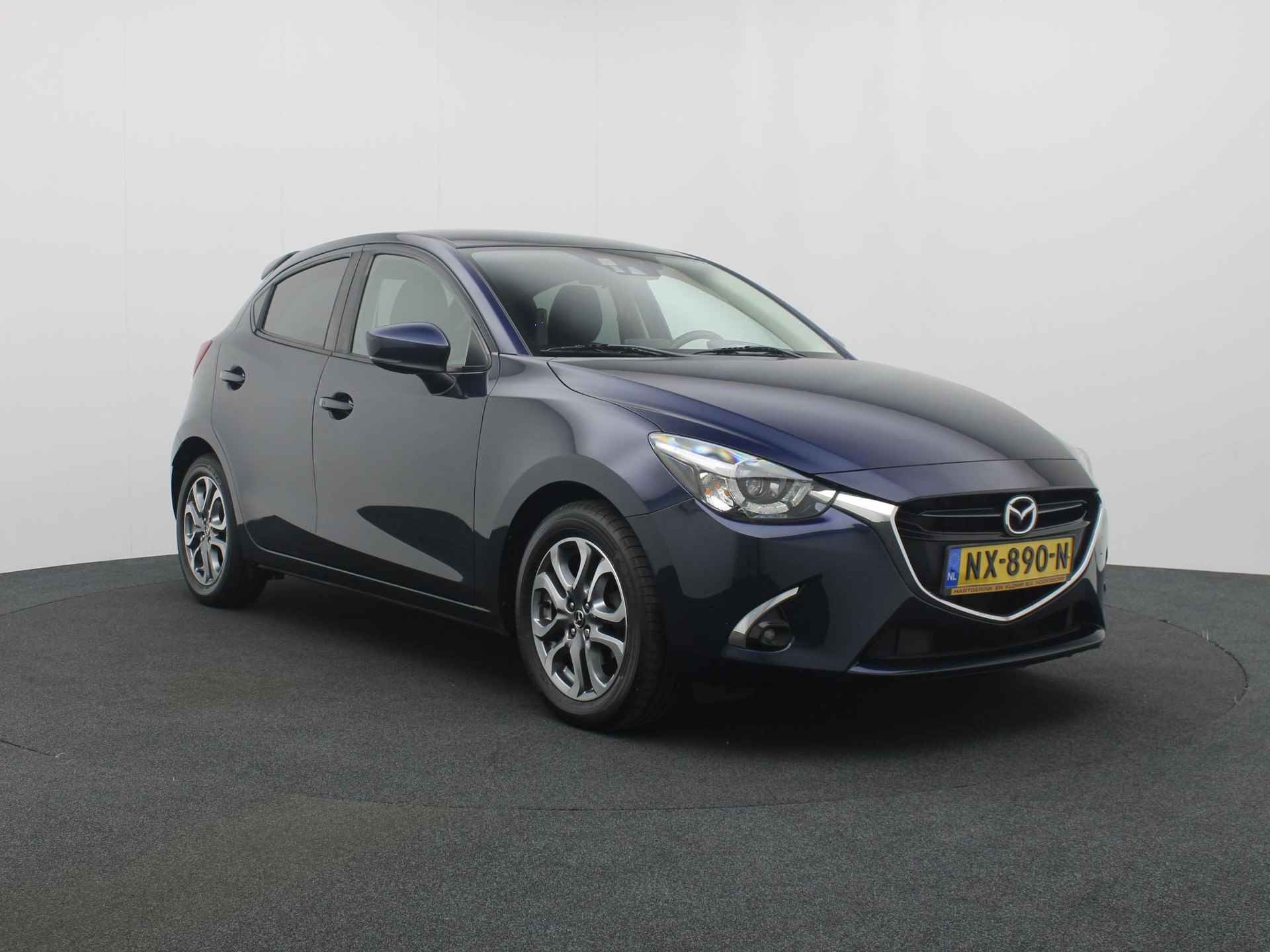 Mazda 2 1.5 Skyactiv-G GT-Luxury met sportuitlaat en dakspoiler : volledig onderhouden - 8/47