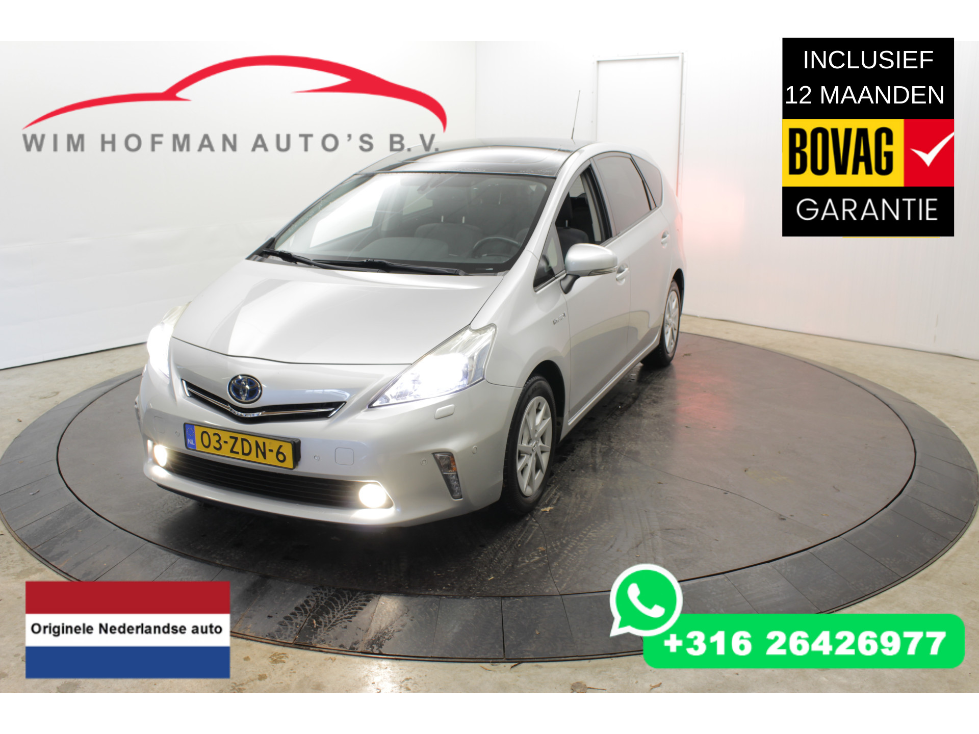 Toyota Prius+ Wagon Dynamic 7P Pano Trekh Camera Nw staat Head-up JBL