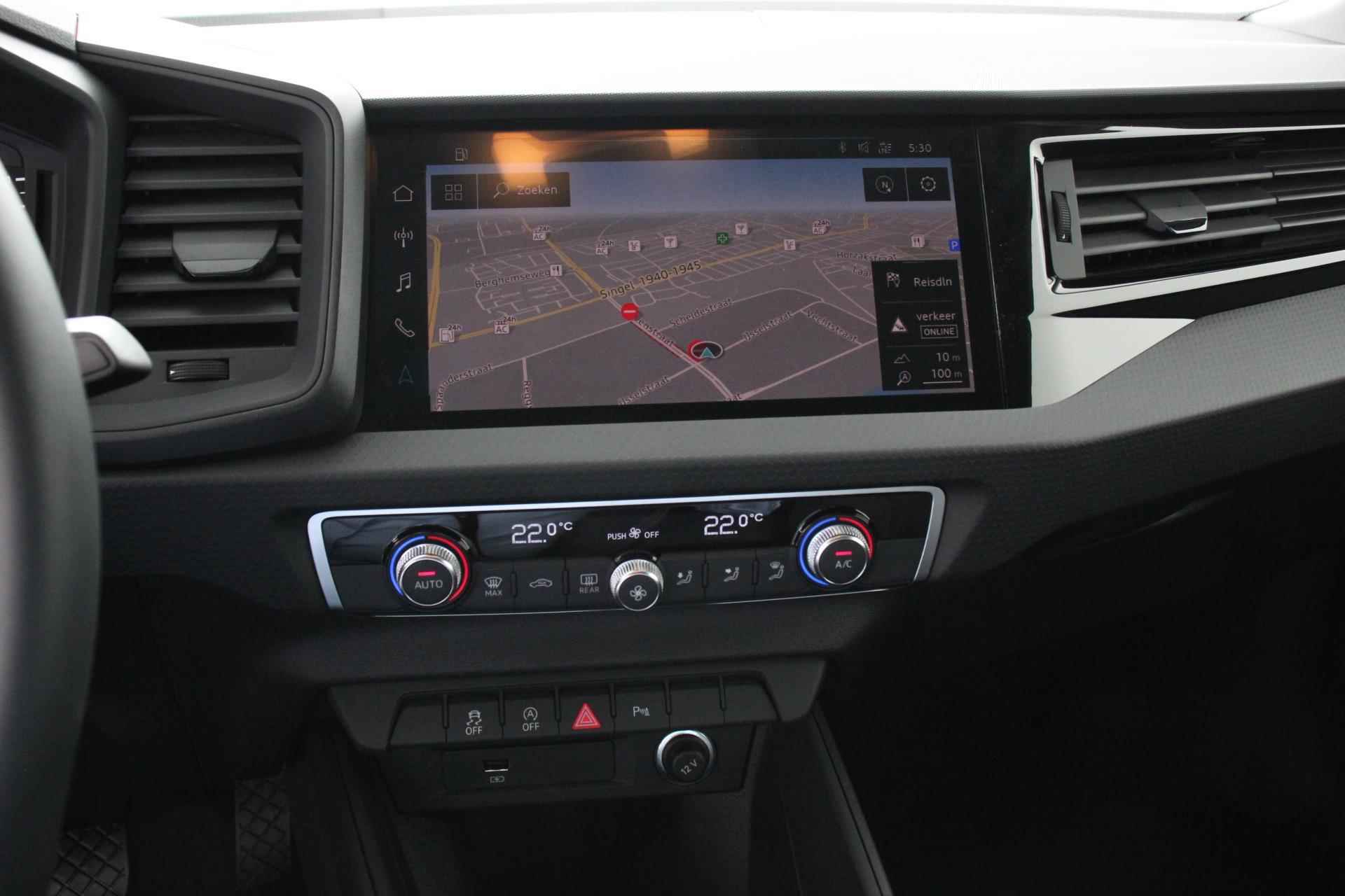 Audi A1 Sportback 25 TFSI Pro Line S-Tronic | Virtual Cockpit | Navigatie | Climate Control | Parkeersensoren | Cruise control | Lichtmetalen velgen - 11/34