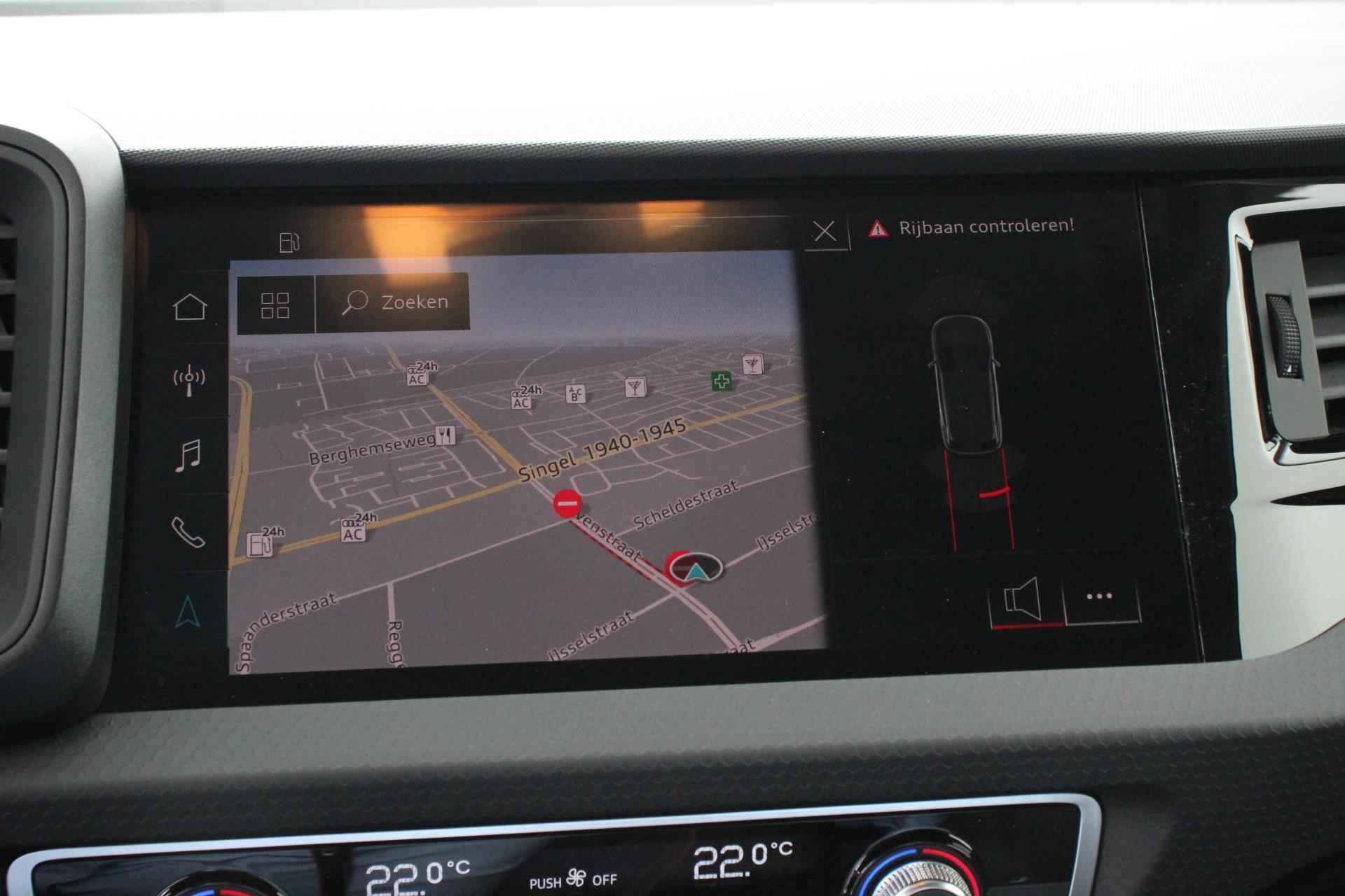 Audi A1 Sportback 25 TFSI Pro Line S-Tronic | Virtual Cockpit | Navigatie | Climate Control | Parkeersensoren | Cruise control | Lichtmetalen velgen - 12/34