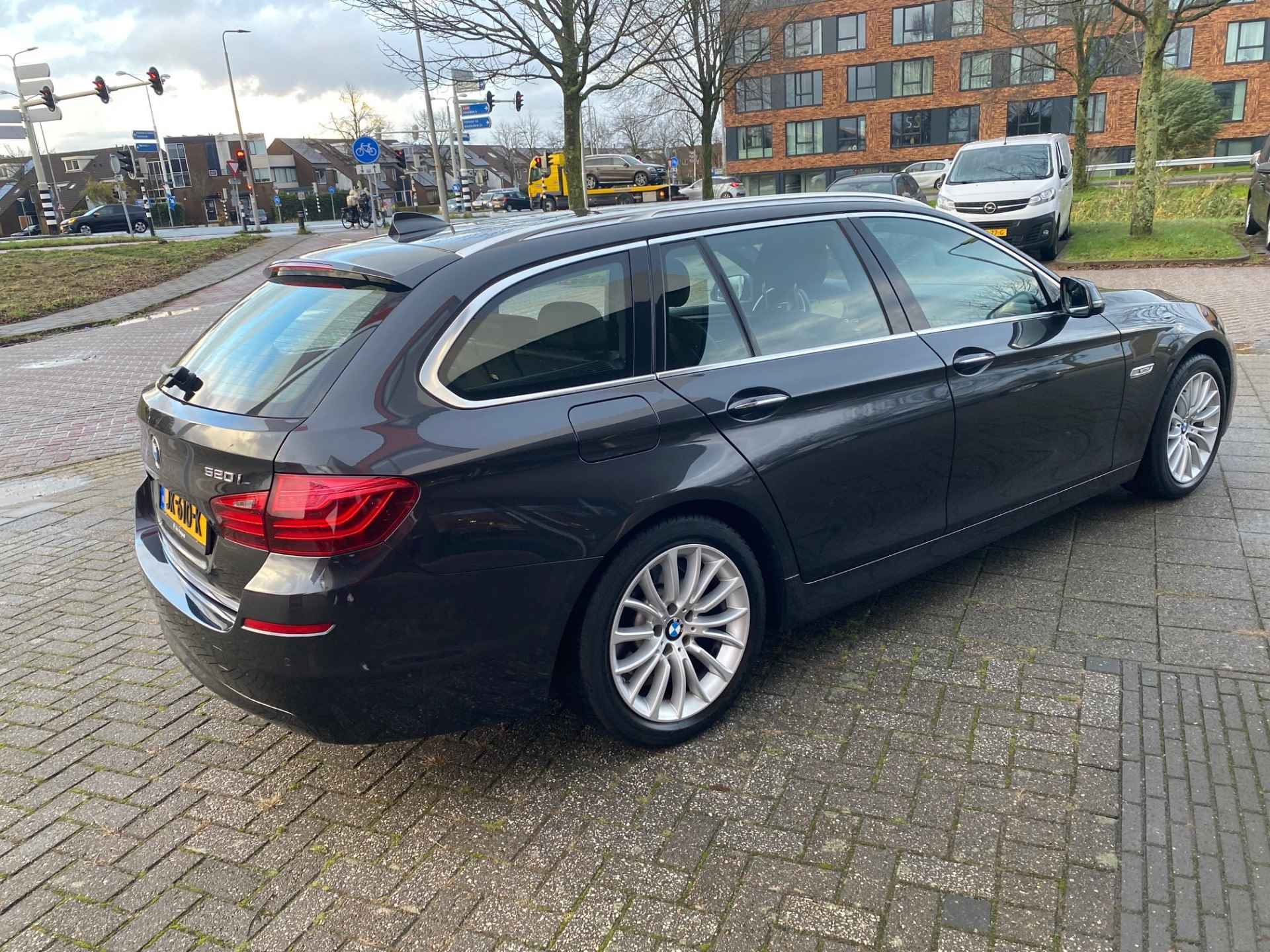 BMW 5 Serie Touring 520i Luxury Edition | Navi | Cruise | Leer | 142.570 km Dealeronderhouden - 5/22