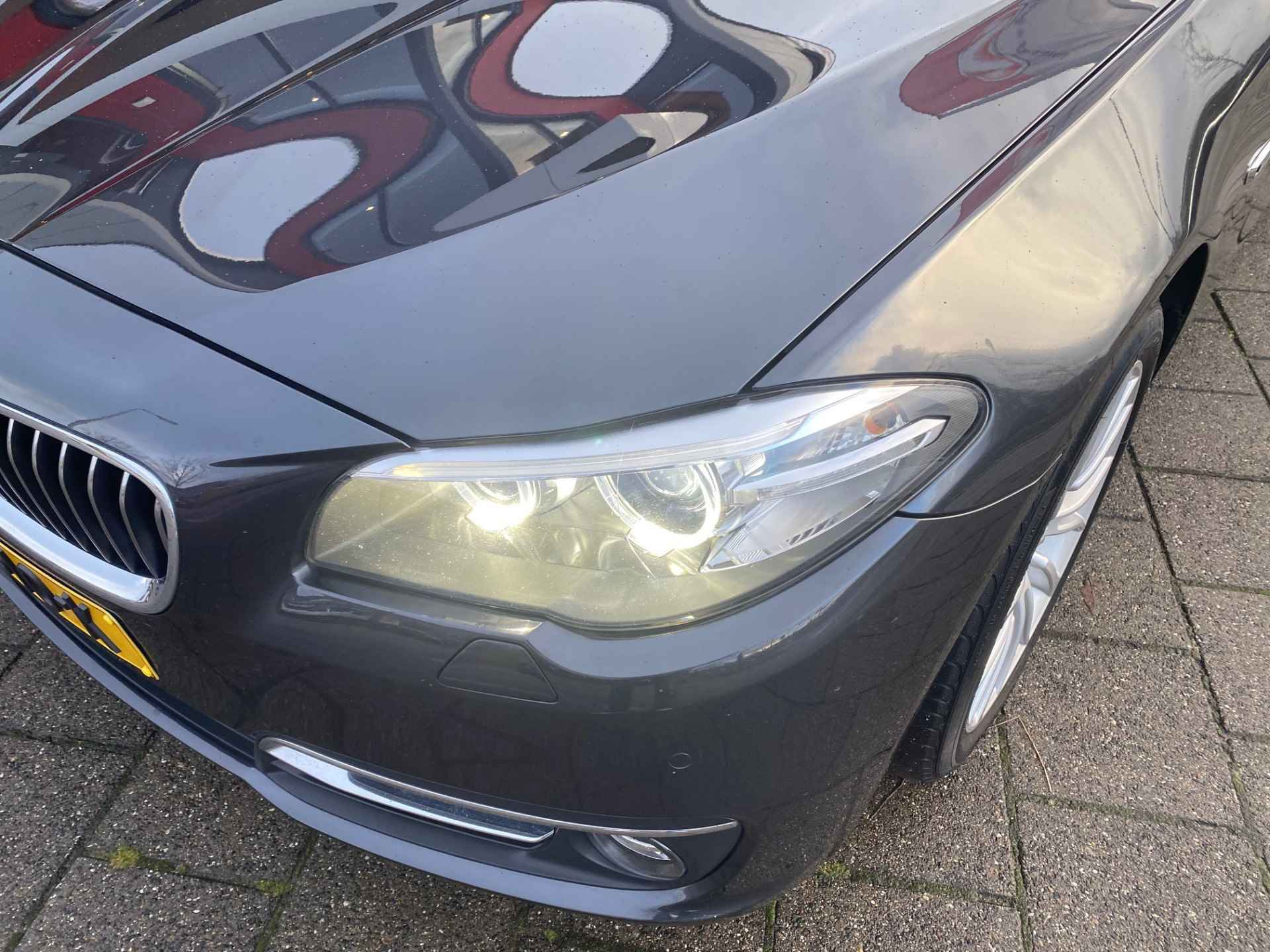 BMW 5 Serie Touring 520i Luxury Edition | Navi | Cruise | Leer | 142.570 km Dealeronderhouden - 8/22