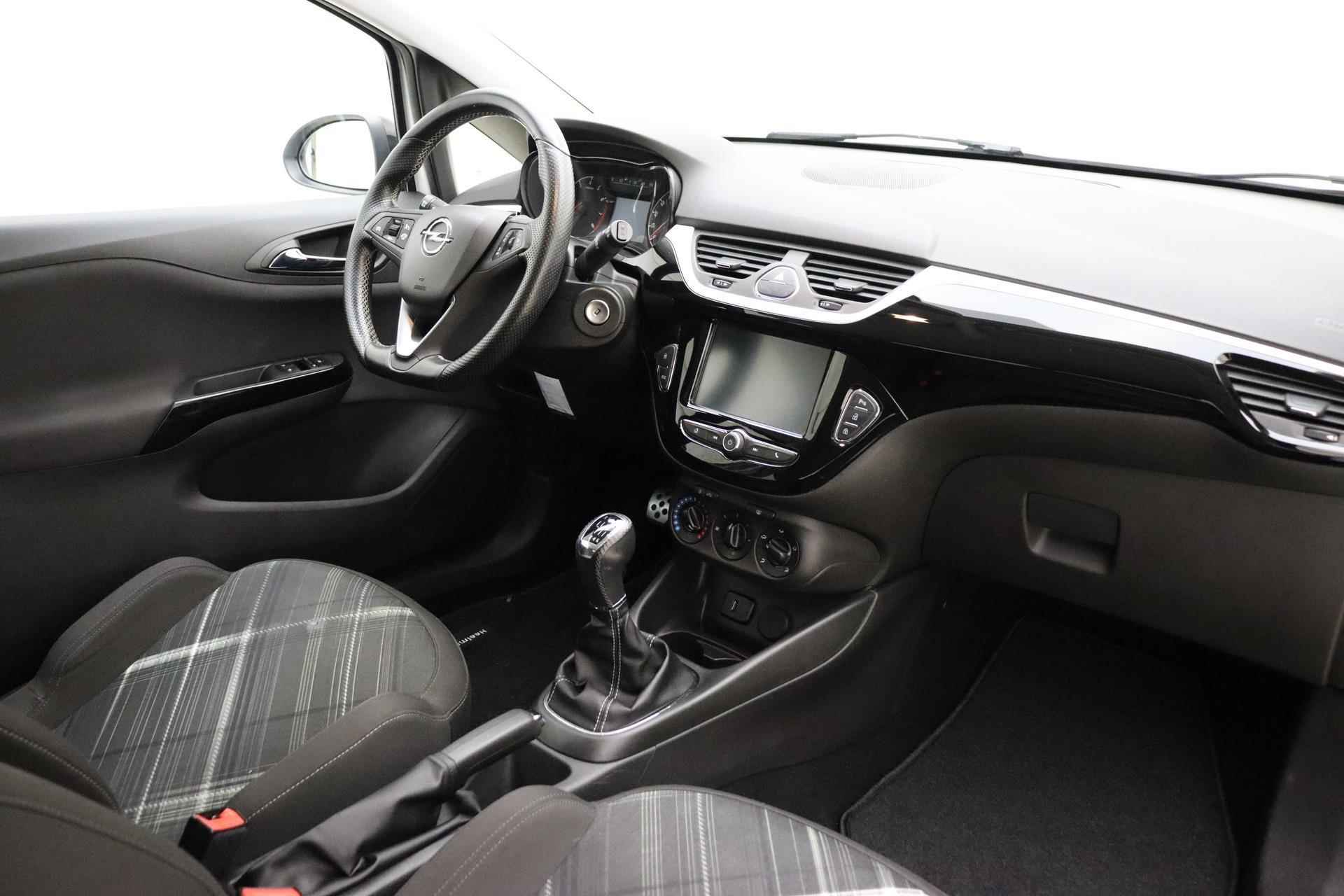 Opel Corsa 1.0 Turbo Color Edition | OPC Line pakket | Airco | Lichtmetalen velgen | Zwart dak | Parkeersensoren | Cruise control | Sportief - 4/35