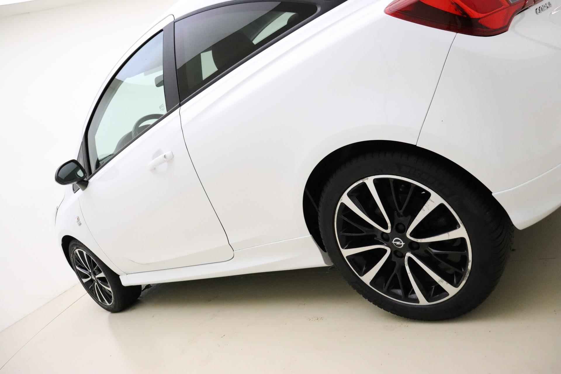 Opel Corsa 1.0 Turbo Color Edition | OPC Line pakket | Airco | Lichtmetalen velgen | Zwart dak | Parkeersensoren | Cruise control | Sportief - 17/35