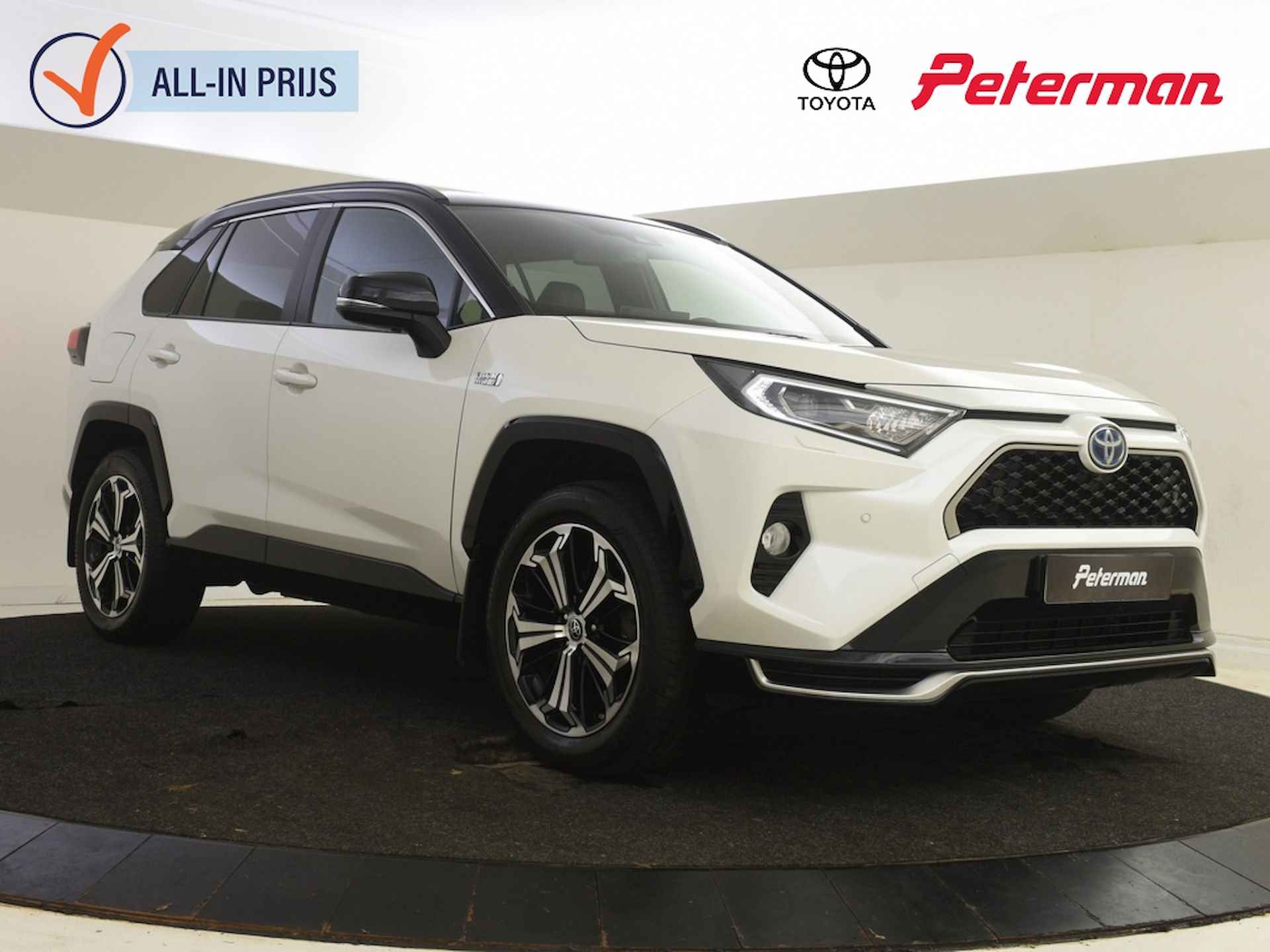 Toyota RAV4 2.5 Plug In Hybride AWD Bi-Tone | Trekhaak | Stuur en Stoelverwa