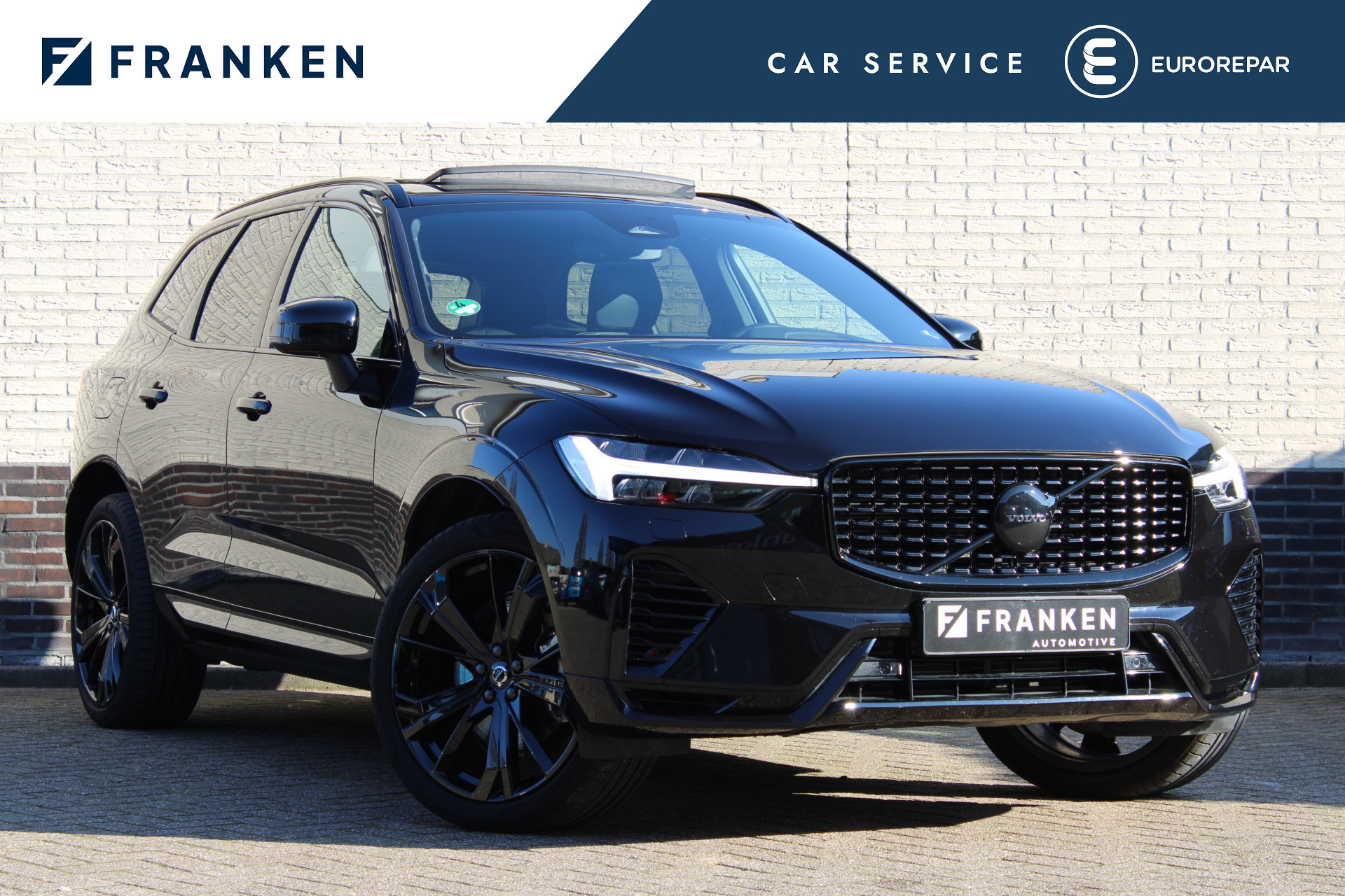 Volvo XC60 2.0 T8 Plug-in hybrid AWD Ultra Black Edition | Trekhaak | Head-Up | Leder | H/K