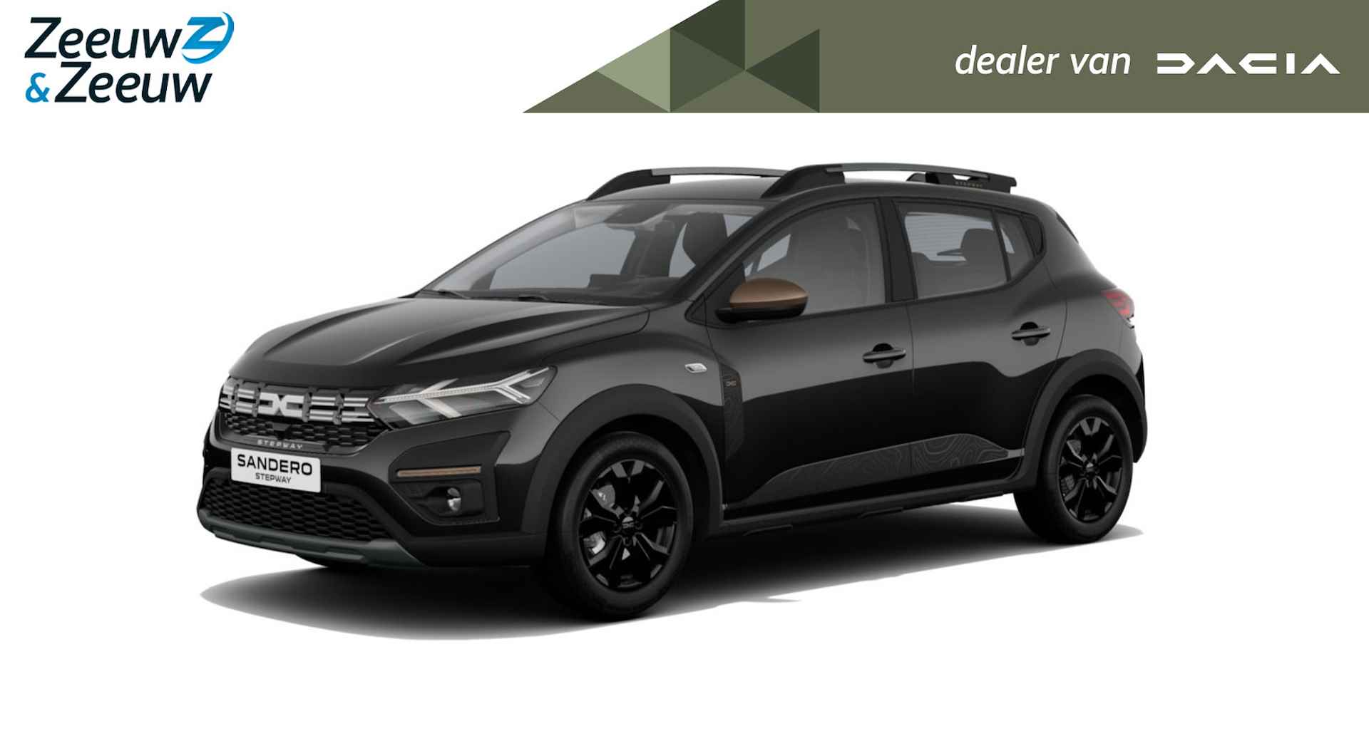 Dacia Sandero Stepway TCe 90 Extreme | Profiteer nu van de Dacia Experience Days met €500,- EXTRA korting | + De 50/50 deal tegen slechts 0,99% actietarief! | Nu uit voorraad leverbaar | - 1/13