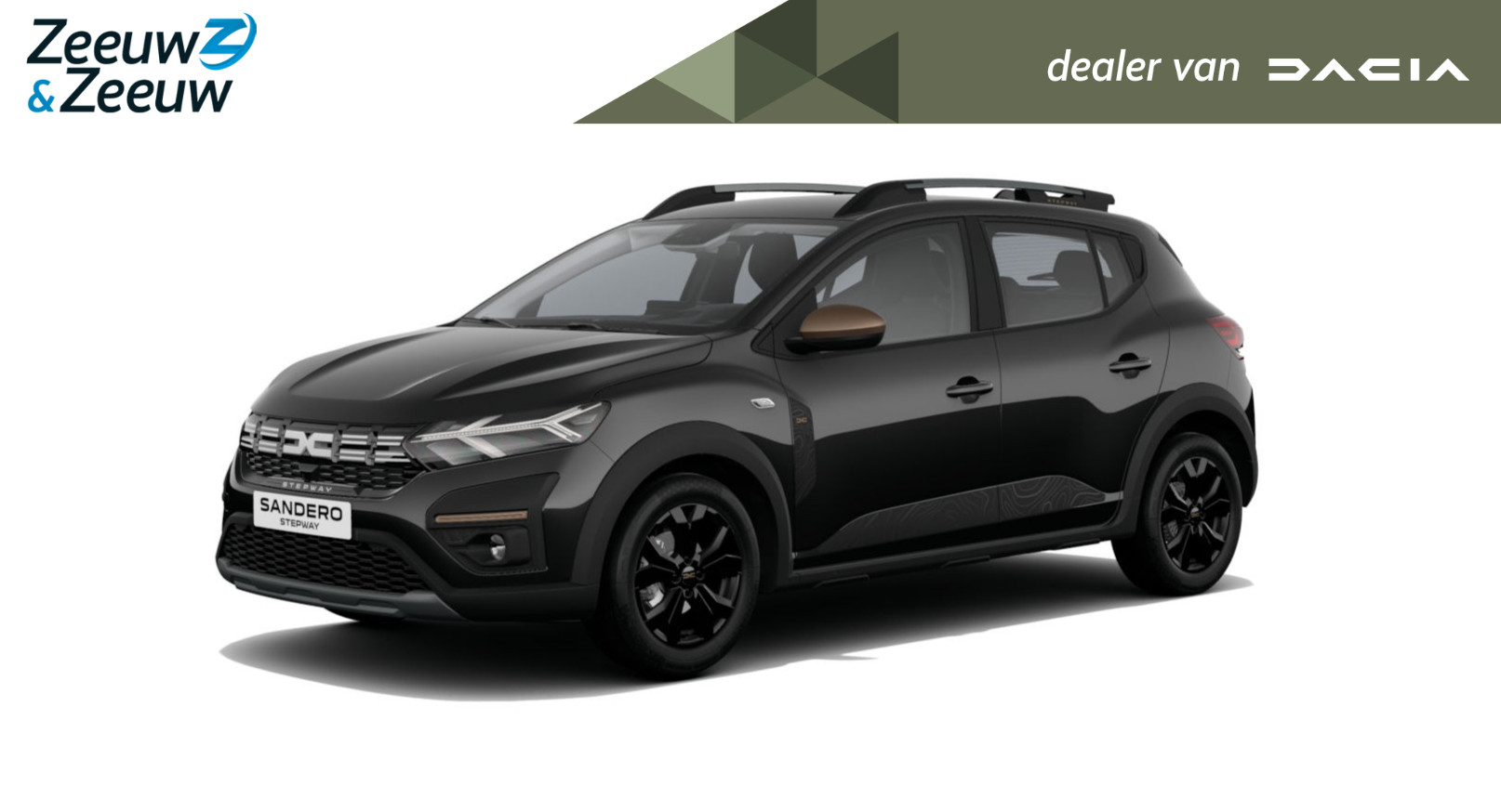 Dacia Sandero Stepway TCe 110 Extreme | Profiteer nu van de Dacia 50/50 deal tegen slechts 0,99% actietarief! | Nu uit voorraad leverbaar |