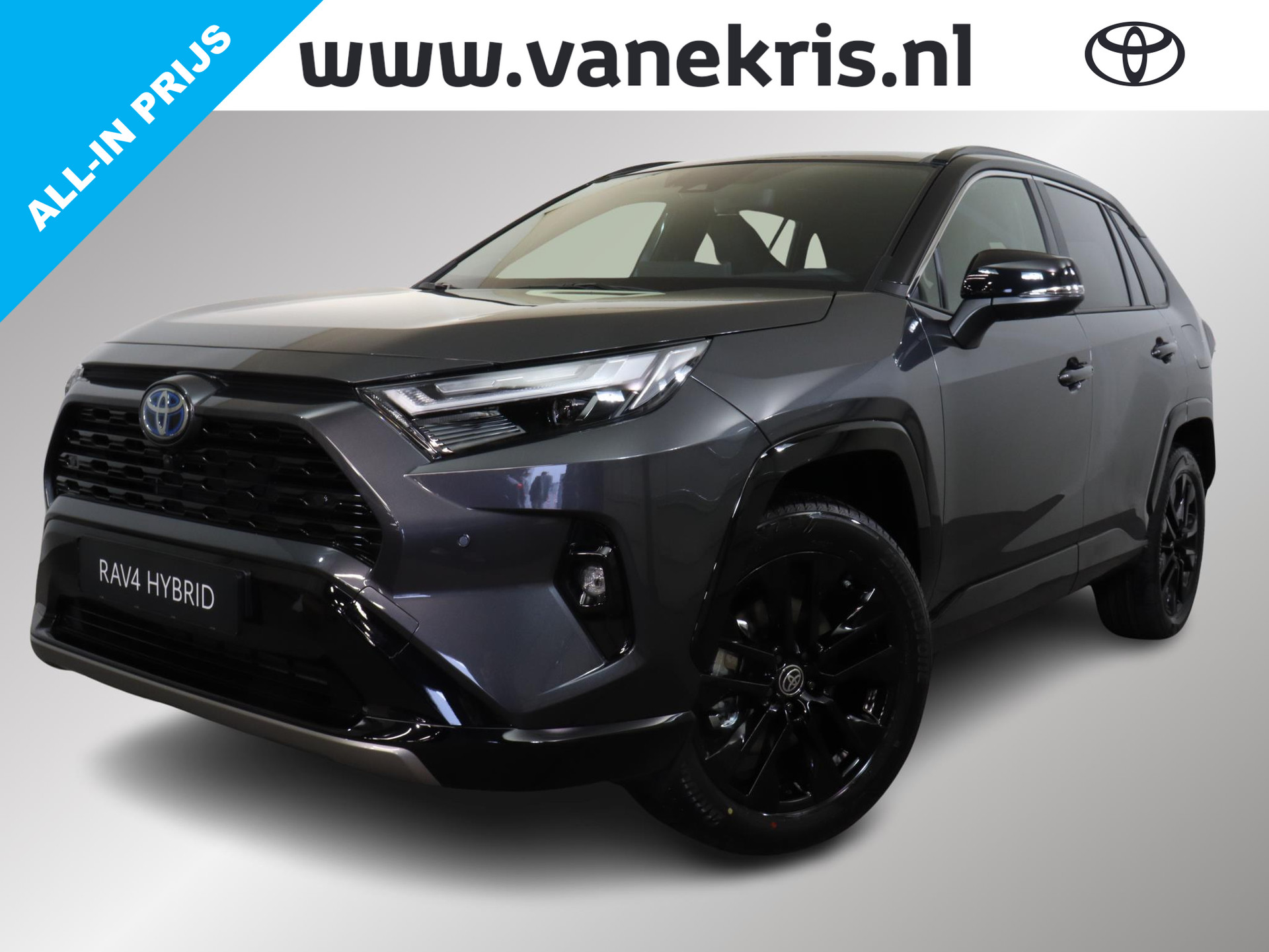 Toyota RAV4 2.5 Hybrid AWD Style | Panoramisch schuifdak | NAVI | JBL | Snel leverbaar bij viaBOVAG.nl
