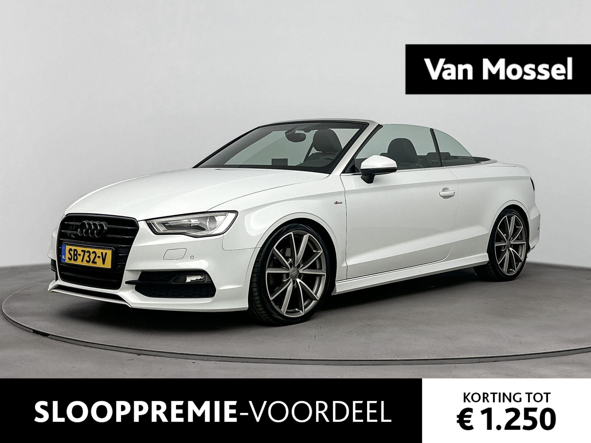 Audi A3 Cabriolet 1.8 TFSI Ambition Pro Line S | Navigatie | Climate Control | Stoelverwarming | Lederen Bekleding |