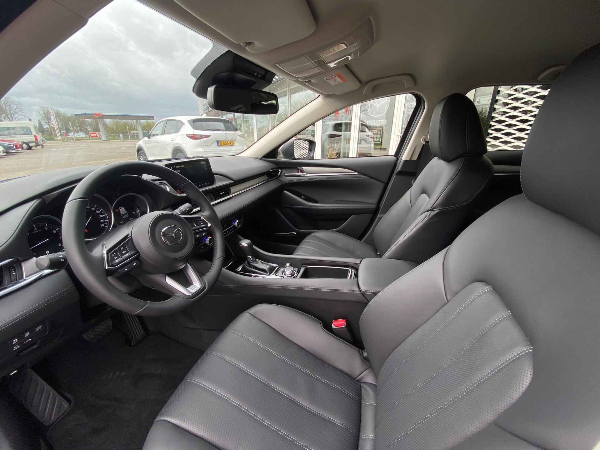 Mazda 6 Sportbreak 2.0 SkyActiv-G 165 Business Automaat |Fabrieksgarantie tot 2029! | Adaptive Cruise | Leder | - 5/16