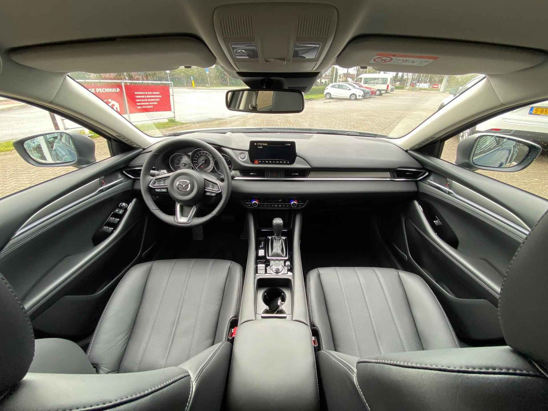 Mazda 6 Sportbreak 2.0 SkyActiv-G 165 Business Automaat |Fabrieksgarantie tot 2029! | Adaptive Cruise | Leder | - 11/16