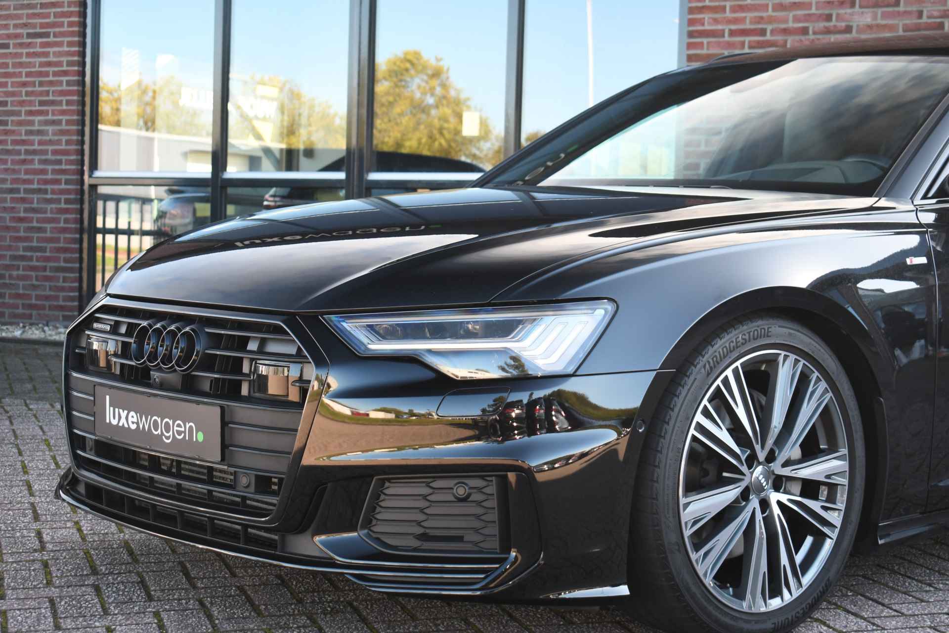 Audi A6 Avant 50 TDI quattro S-Line Pano Lucht S-zetels Trekh ACC 360 HUD B&O - 21/67