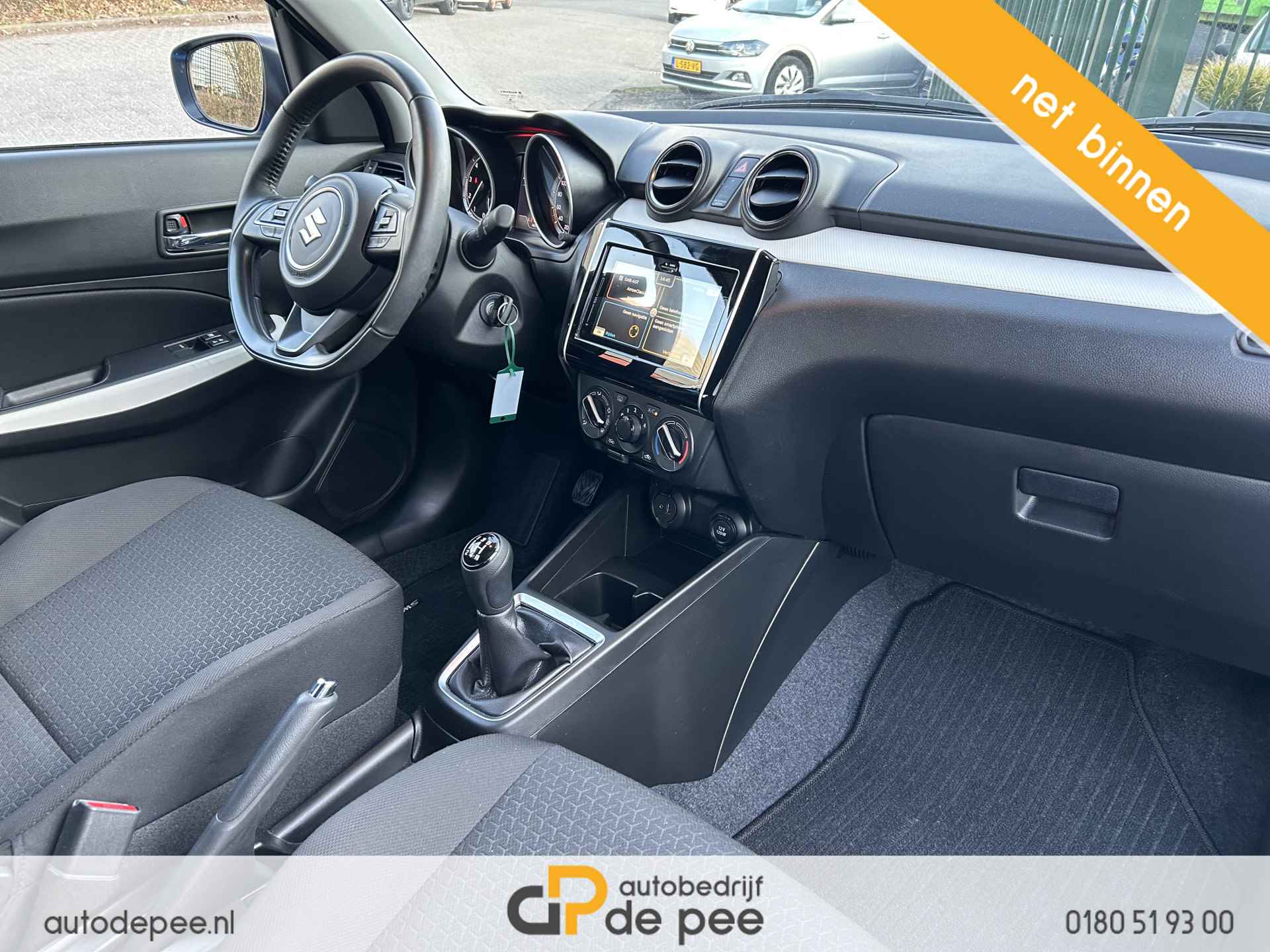 Suzuki Swift 1.2 Select Smart Hybrid GARANTIE/CARPLAY/CAMERA/CRUISE/NAVI/STOELVERW./LICHTMET./PARKEERSENS. rijklaarprijs! - 10/18