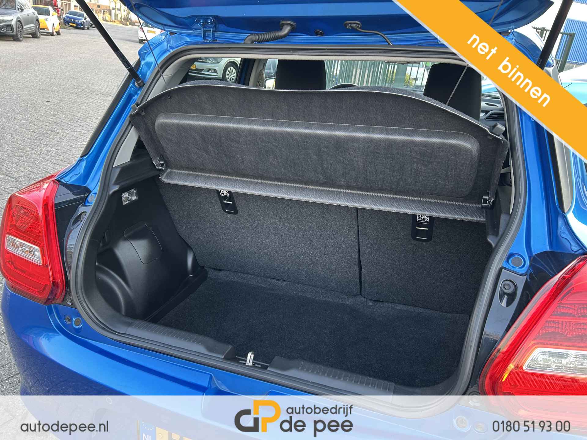 Suzuki Swift 1.2 Select Smart Hybrid GARANTIE/CARPLAY/CAMERA/CRUISE/NAVI/STOELVERW./LICHTMET./PARKEERSENS. rijklaarprijs! - 15/18