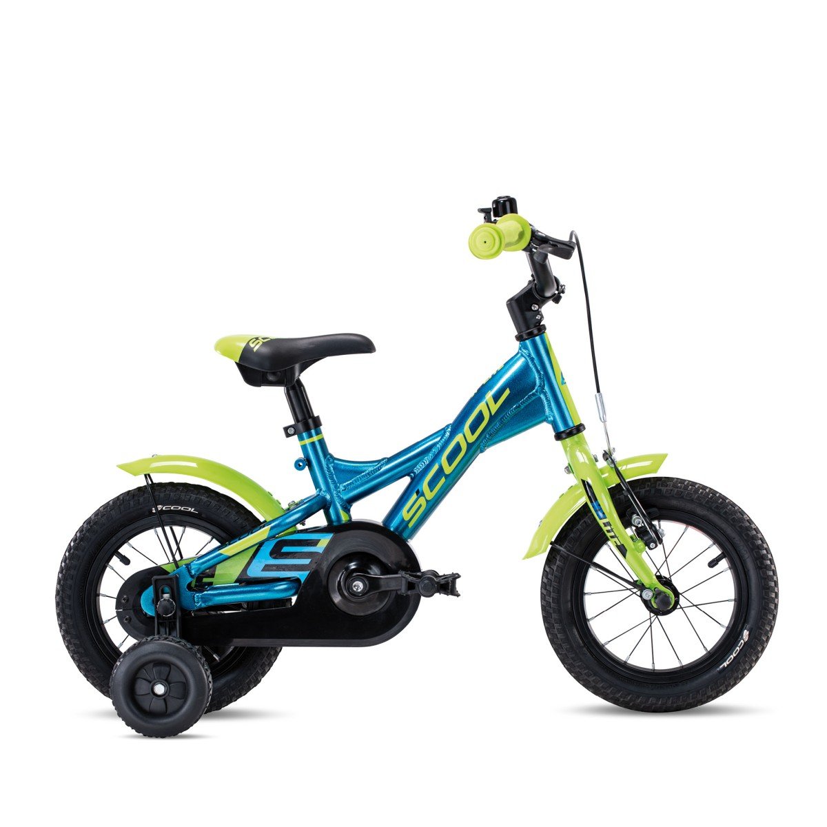 Scool XXlite 12-1 1-Speed Blue/Lime 2024