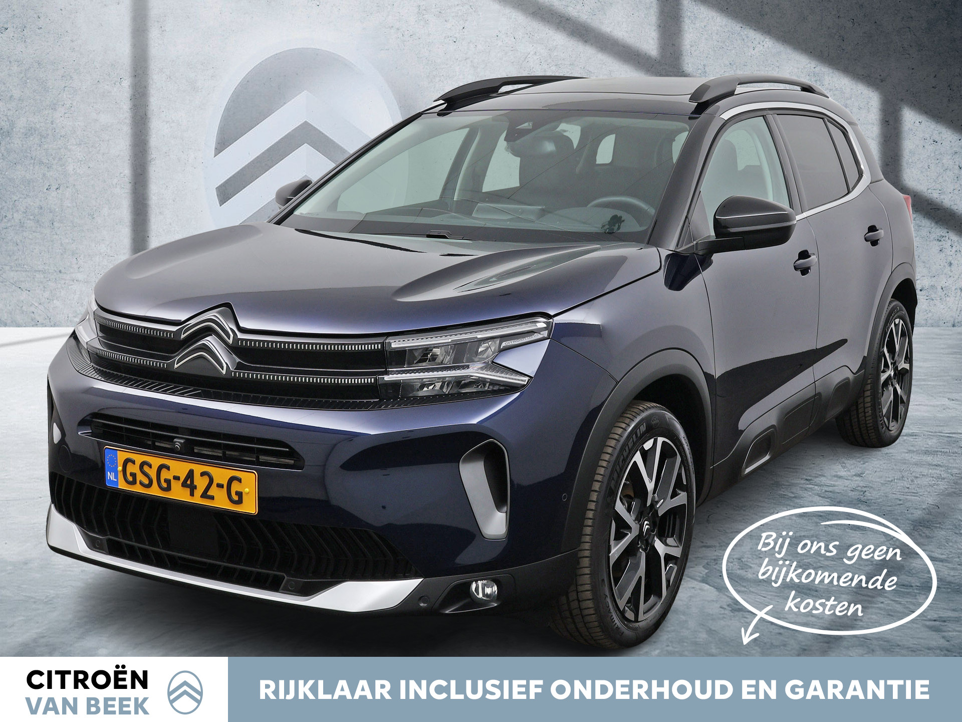 Citroën C5 Aircross PureTech 130pk Automaat Shine | Rijklaar | Panoramadak | Elektrische achterklep | 19" LMV |