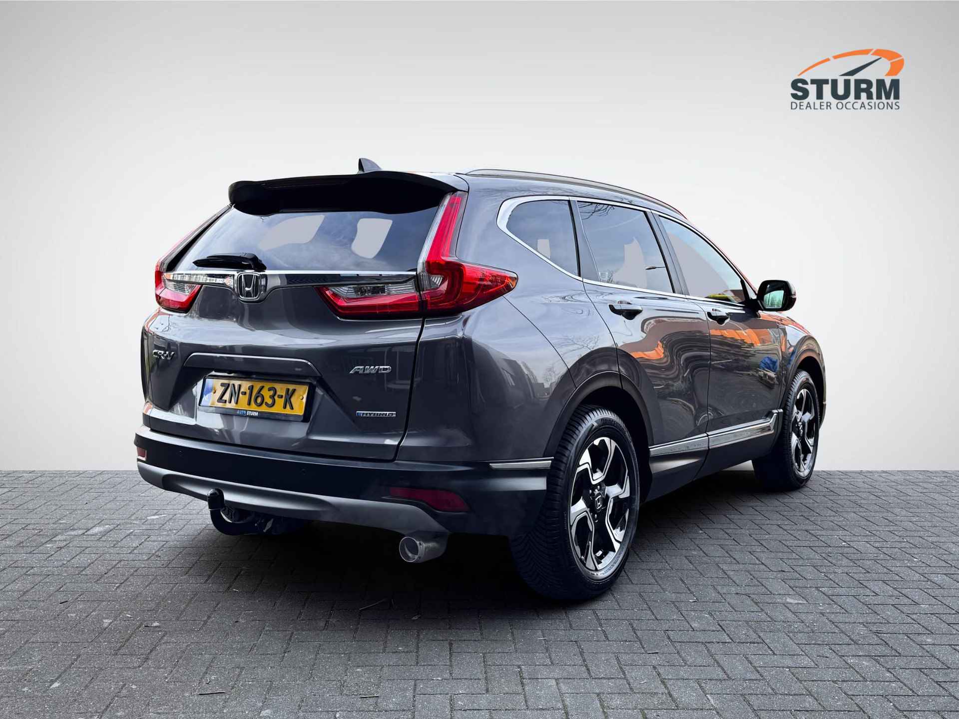 Honda CR-V 2.0 Hybrid AWD Executive | Trekhaak | Panoramadak | Vol-Leder | Apple Carplay/Android Auto | Geheugenstoel | Stuur- + Stoelverwarming | Adapt. Cruise Control | Rijklaarprijs! - 4/38