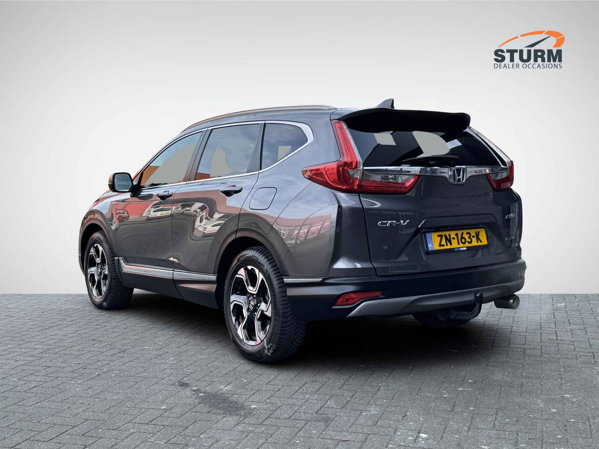 Honda CR-V 2.0 Hybrid AWD Executive | Trekhaak | Panoramadak | Vol-Leder | Apple Carplay/Android Auto | Geheugenstoel | Stuur- + Stoelverwarming | Adapt. Cruise Control | Rijklaarprijs! - 6/38