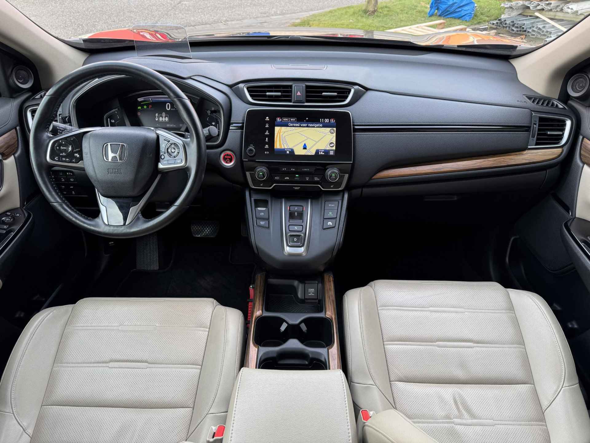 Honda CR-V 2.0 Hybrid AWD Executive | Trekhaak | Panoramadak | Vol-Leder | Apple Carplay/Android Auto | Geheugenstoel | Stuur- + Stoelverwarming | Adapt. Cruise Control | Rijklaarprijs! - 14/38