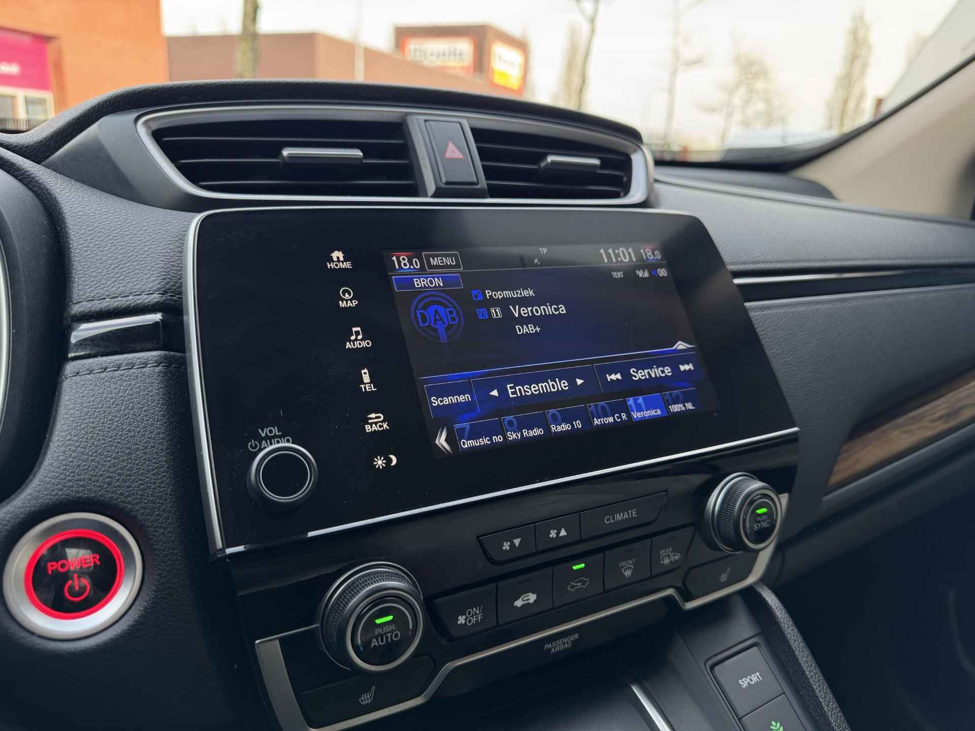 Honda CR-V 2.0 Hybrid AWD Executive | Trekhaak | Panoramadak | Vol-Leder | Apple Carplay/Android Auto | Geheugenstoel | Stuur- + Stoelverwarming | Adapt. Cruise Control | Rijklaarprijs! - 20/38