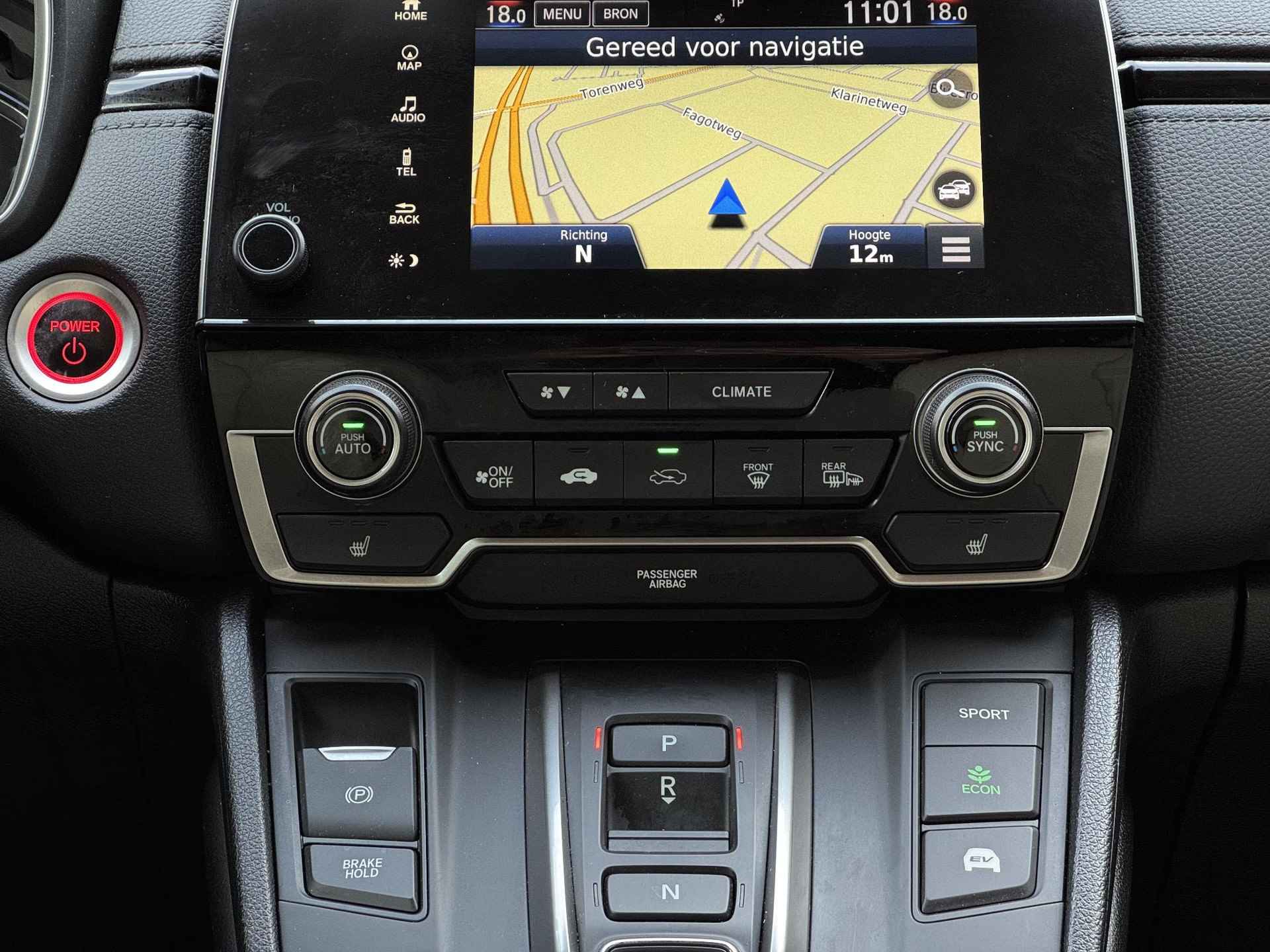 Honda CR-V 2.0 Hybrid AWD Executive | Trekhaak | Panoramadak | Vol-Leder | Apple Carplay/Android Auto | Geheugenstoel | Stuur- + Stoelverwarming | Adapt. Cruise Control | Rijklaarprijs! - 21/38