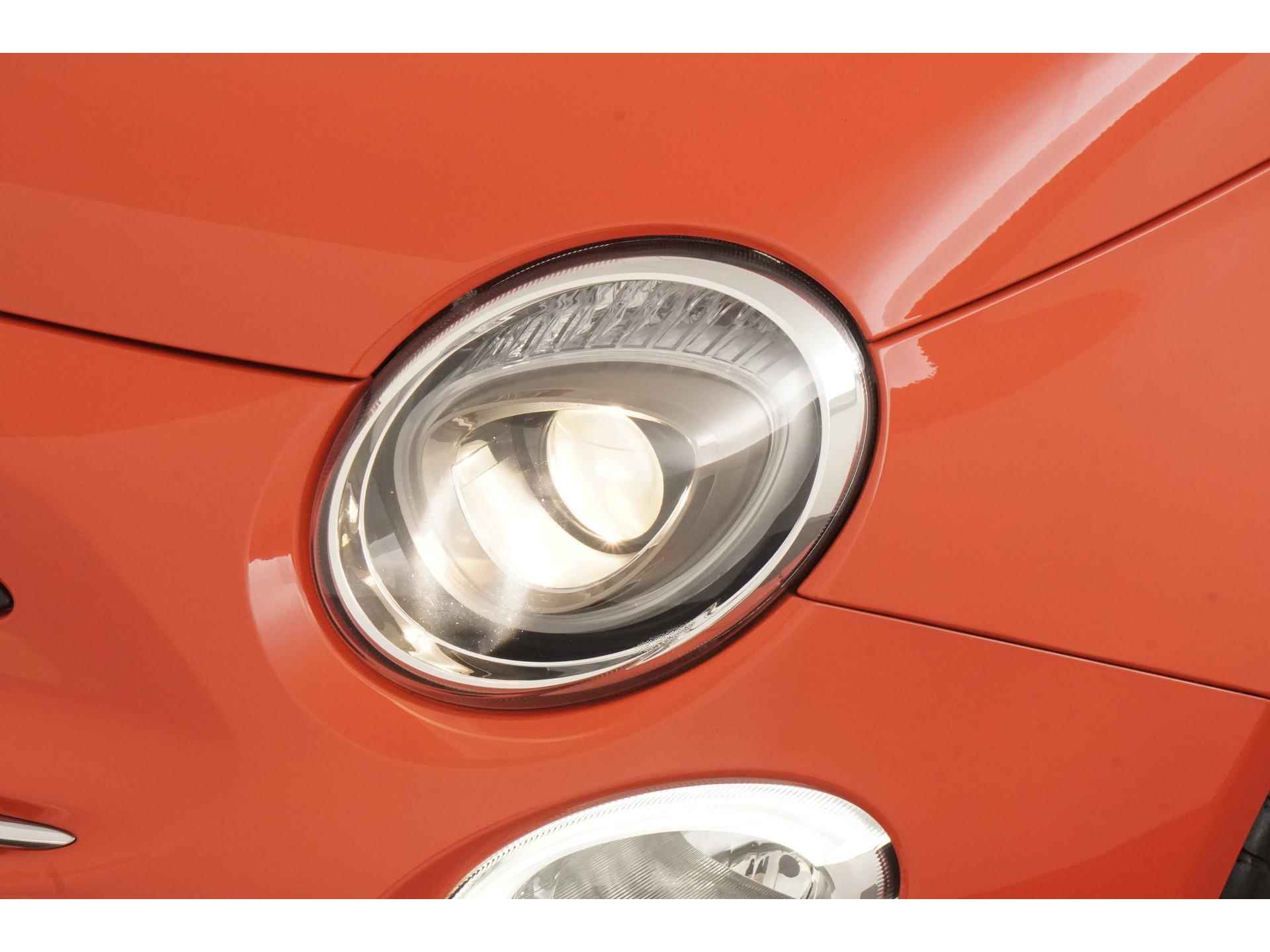 Fiat 500 0.9 TwinAir Turbo Lounge Automaat | Panoramadak | Lichtmetalen Velgen | Zondag Open! - 19/30