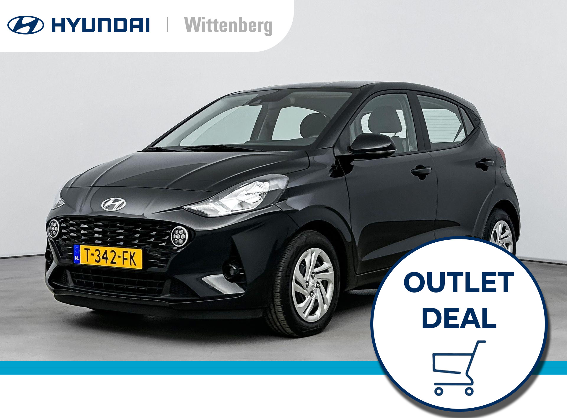 Hyundai i10 1.0 Comfort | Navigatie via Smartphone | Airco | Cruise control | Outletdeal!