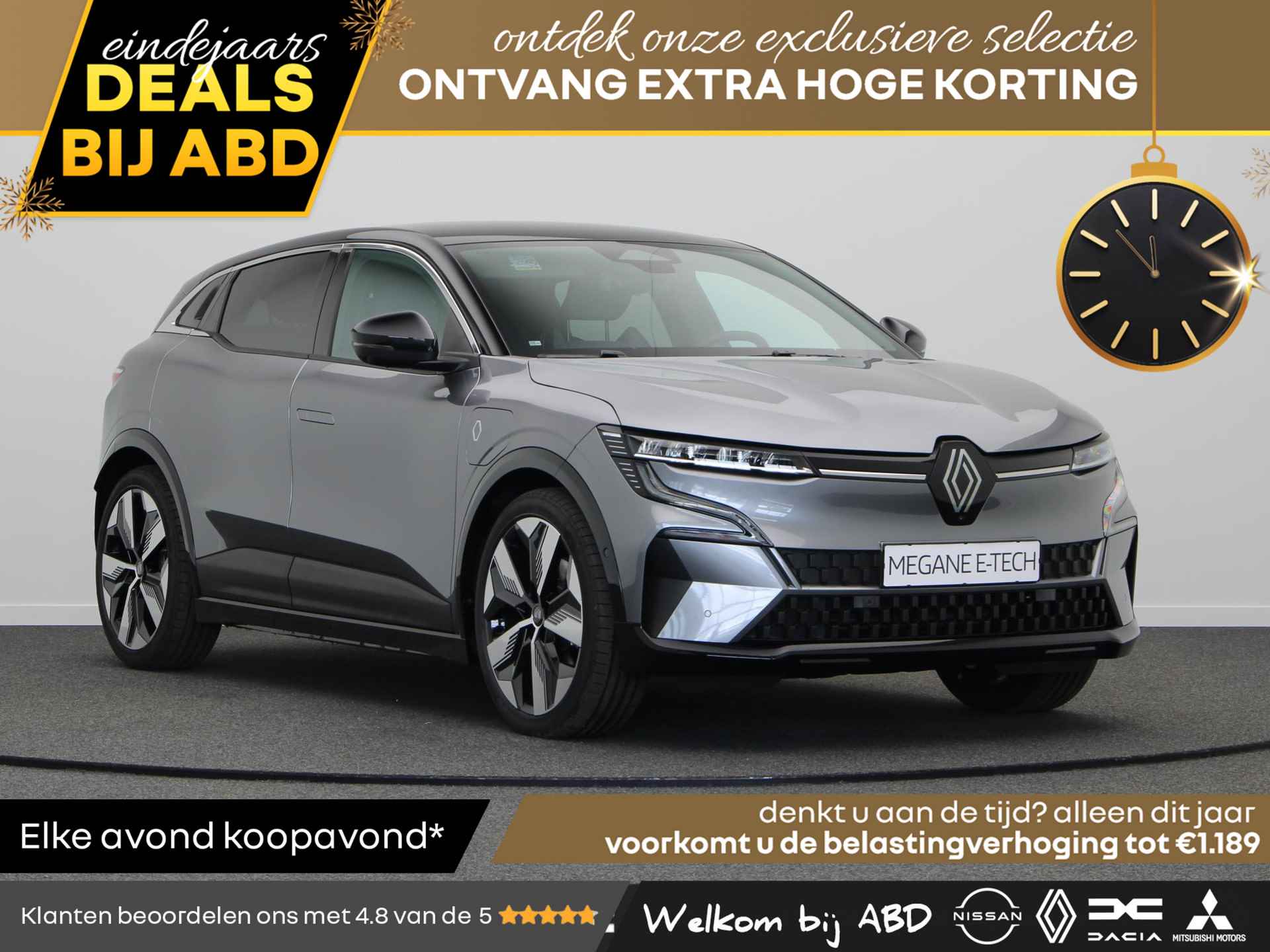 Renault Megane E-Tech 220pk Comfort Range Iconic 60 kWh | Active driver assist | Stoel- en stuurwielverwarming | - 1/30