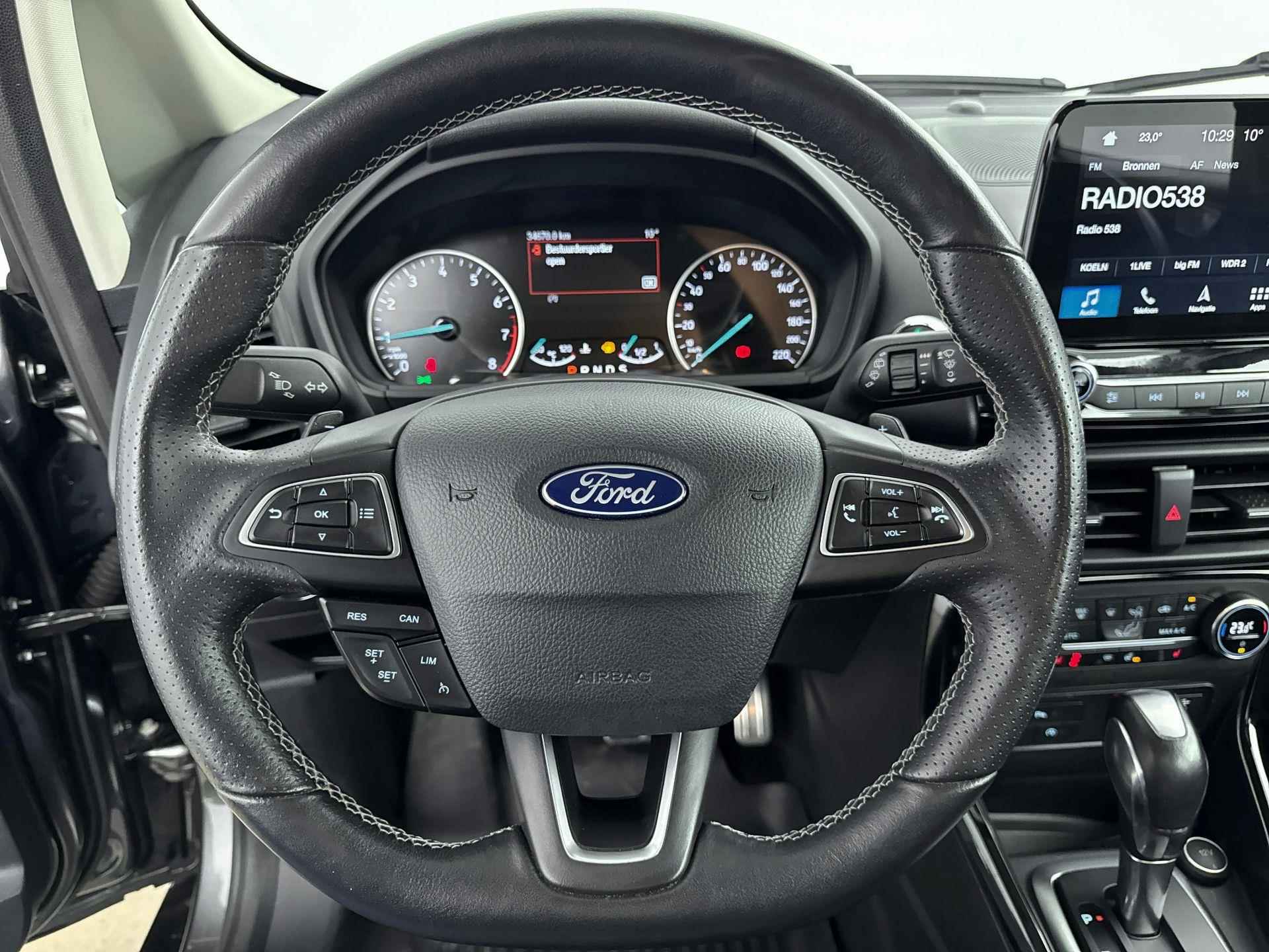 Ford ECOSPORT 1.0 EcoBoost ST Line 125pk Automaat,Camera Achter,Blis,Apple Carpl,Navi,Climate Control,Cruise Control,Winterpack - 23/31