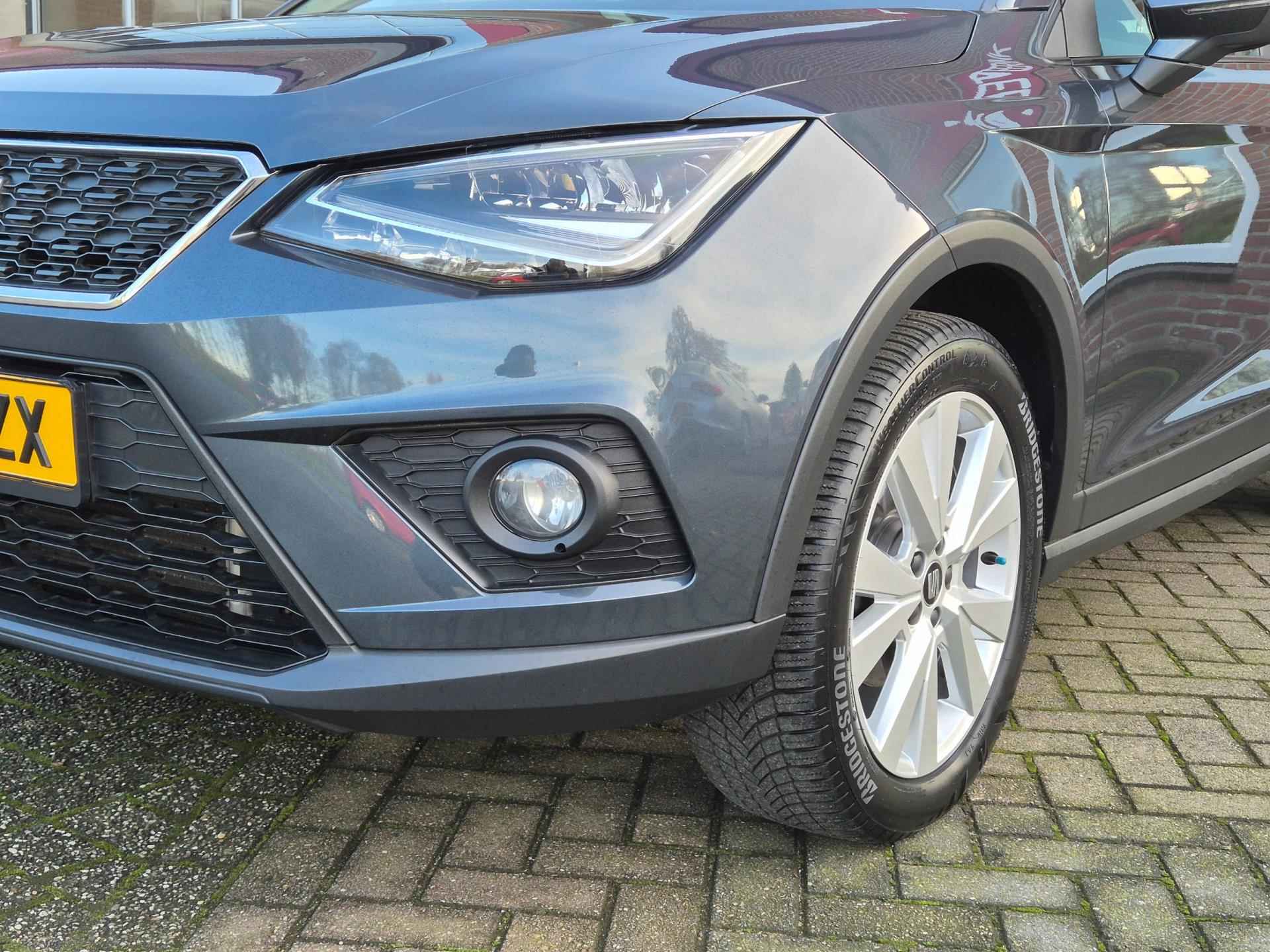 Seat Arona 1.0 TSI Xcellence Business Intense 116PK 5drs AUTOMAAT clima, cruise, navi, pdc, led, RIJKLAAR - 8/19