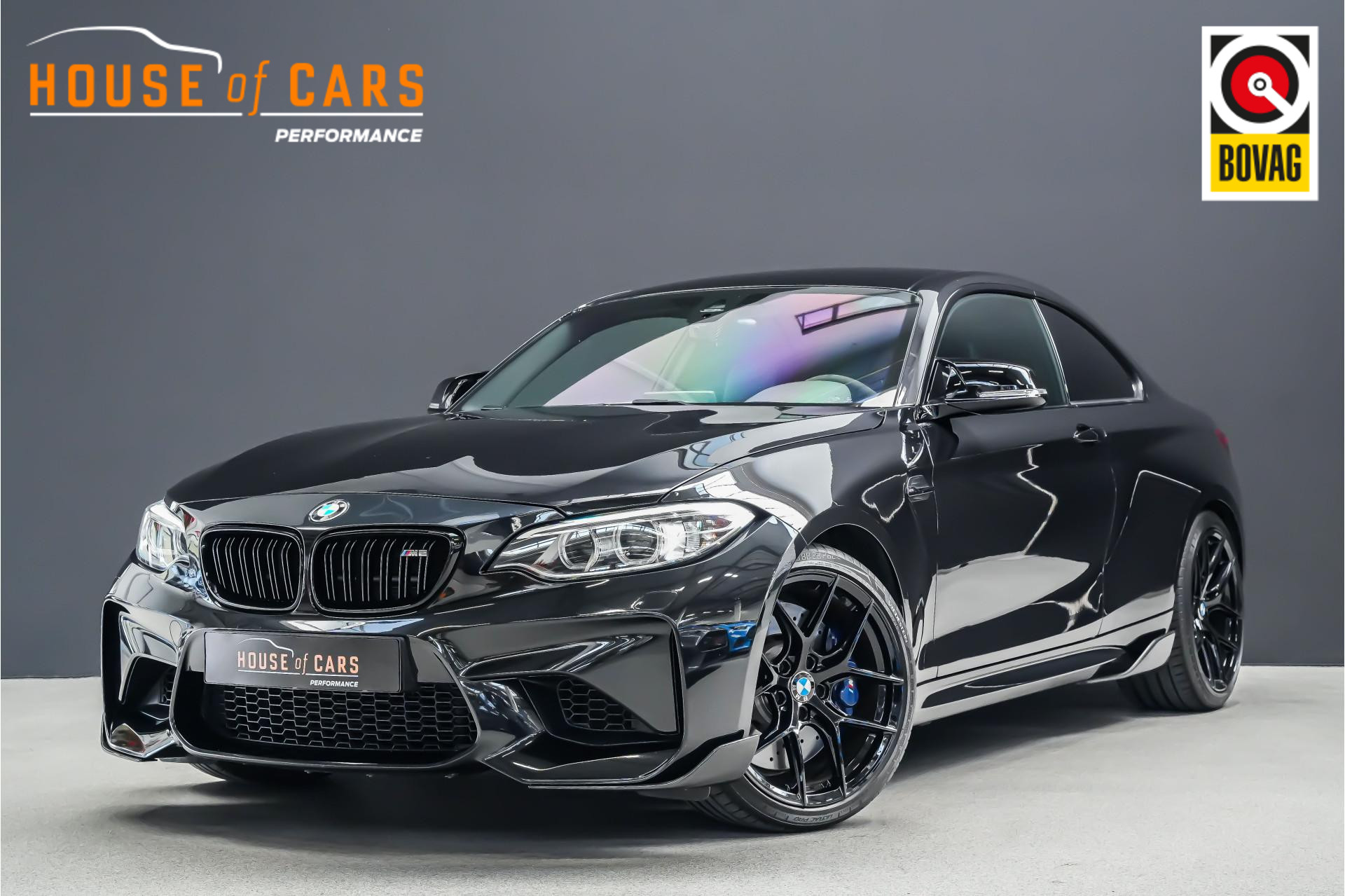 BMW 2 Serie Coupé M2 400pk DCT Stage 2 |M-Performance uitlaat|Mosselman intercooler|Harman&Kardon|Carbon splitterset|Apple Carplay|elektrische stoelen|19"|