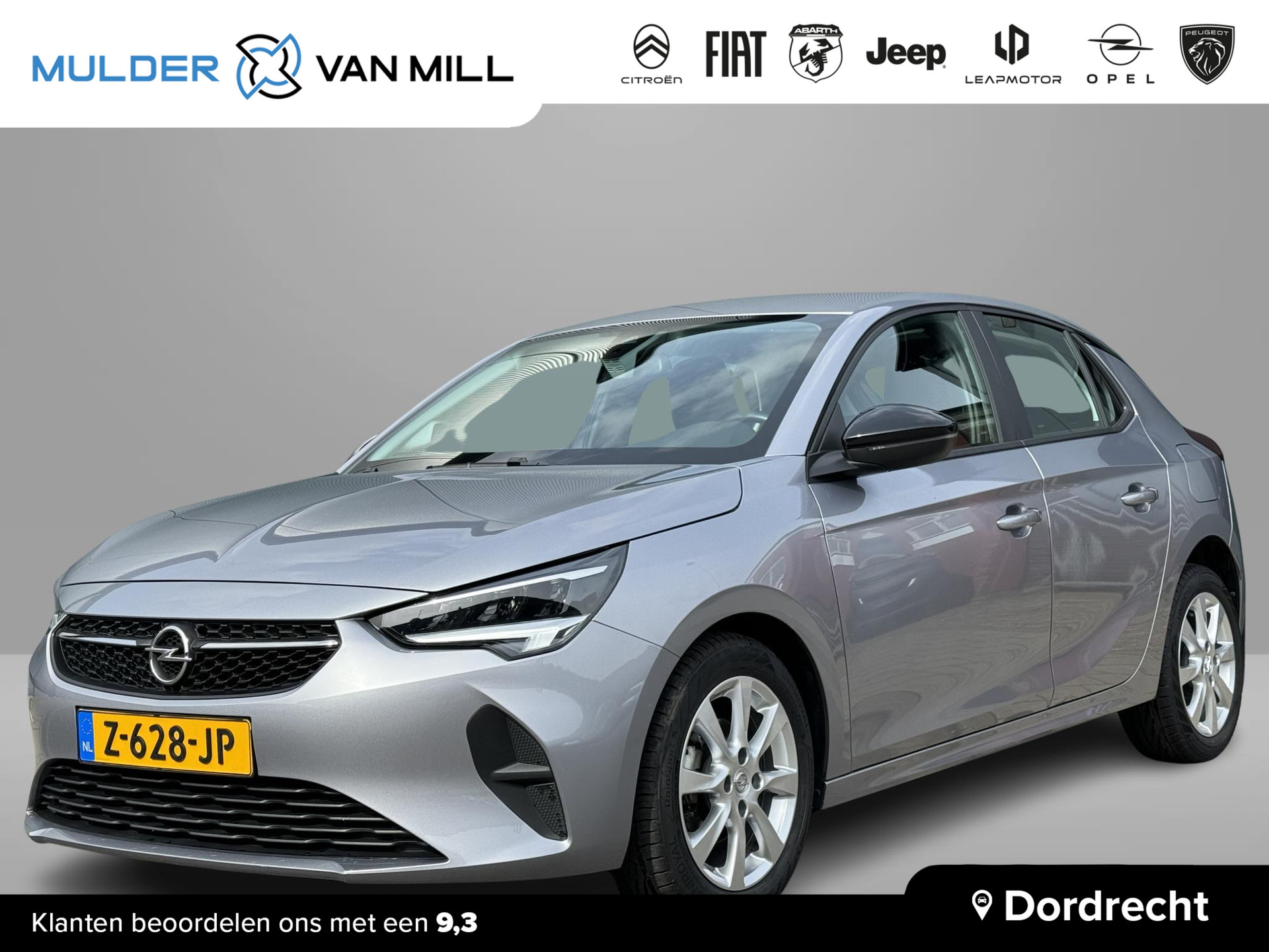 Opel Corsa 1.2 75 pk Edition+ |FULL LED KOPLAMPEN|NAVI PRO 7"|PARKEERSENSOREN|ARMSTEUN|LEDER STUURWIEL|ISOFIX|APPLE CARPLAY|ANDROID AUTO|