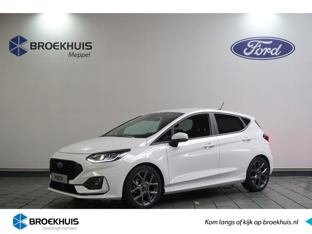 Ford Fiesta 1.0 EcoBoost Hybrid ST-Line X | 125pk! | Winter Pakket | B&O | Draadloze Telefoonlader | Camera | PDC Voor & Achter | All-Season