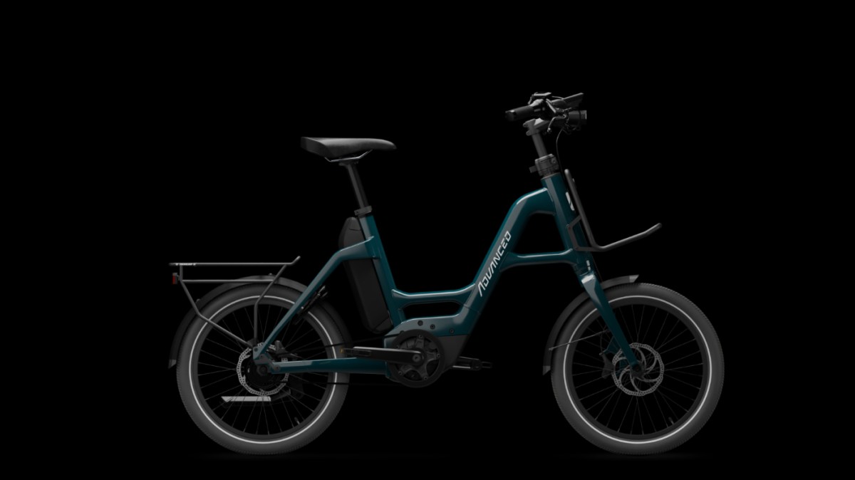 Advanced Ebike Das Original URBAN Easy Compact 46 Perf. 75 / 545 Wh / Intuvia Ocean Blue Glossy 46cm 2023