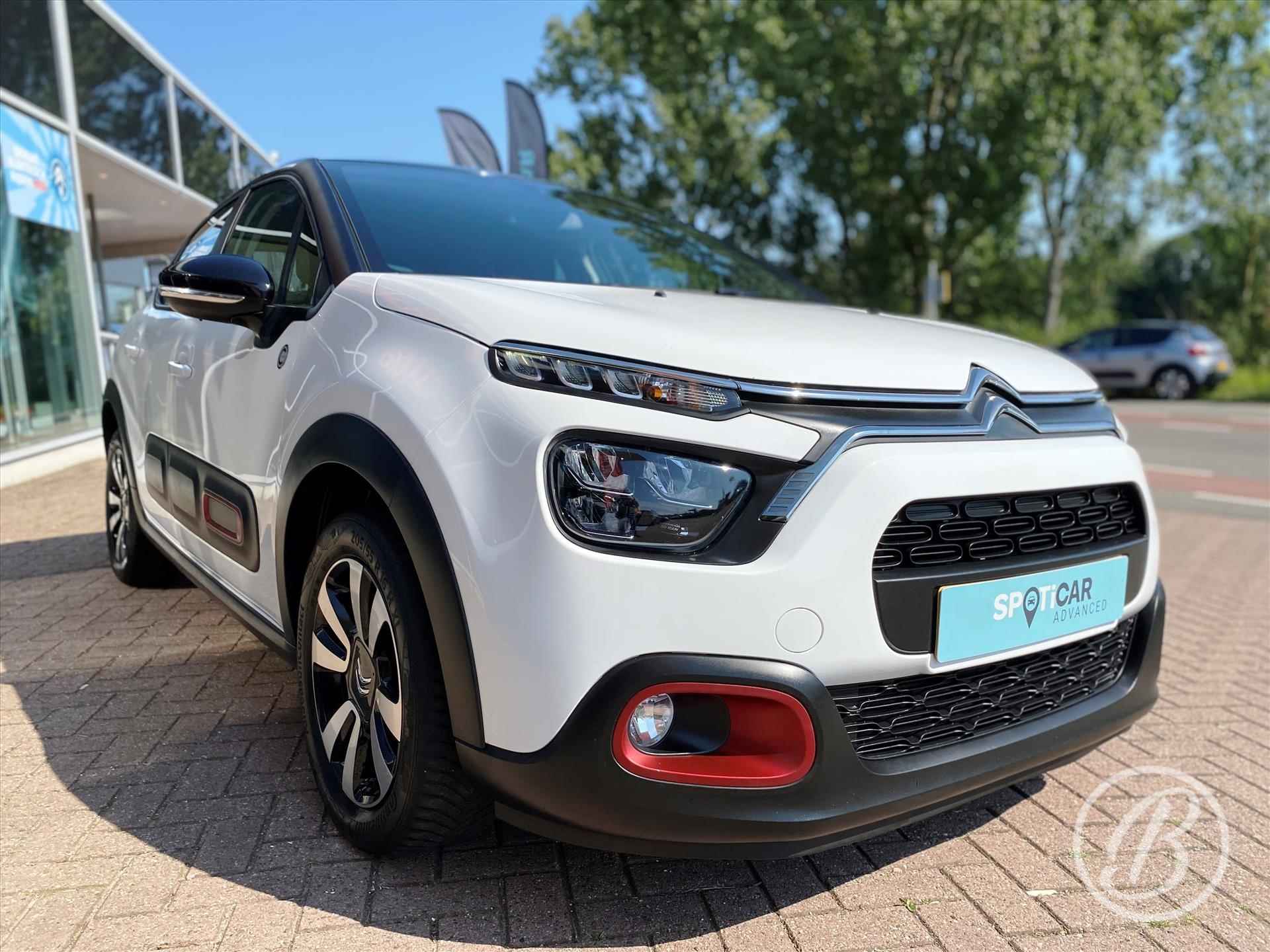 CITROEN C3 1.2 83pk C-Series | parkeersensoren, navigatie, two tone met zwart dak, apple carplay, android auto, bluetooth, climate - en cruise control - 12/60