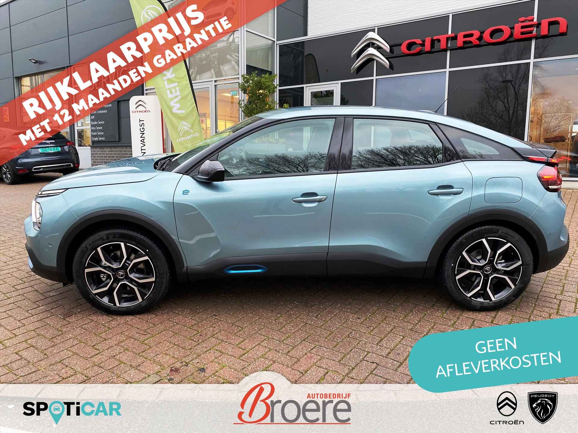 Citroen ë-C4 EV ë-C4 50kWh 136pk Feel Edition 3 fase | navigatie, climate- en cruise control, camera, pdc v&a, 18 inch velgen, keyless, head up display - 3/61