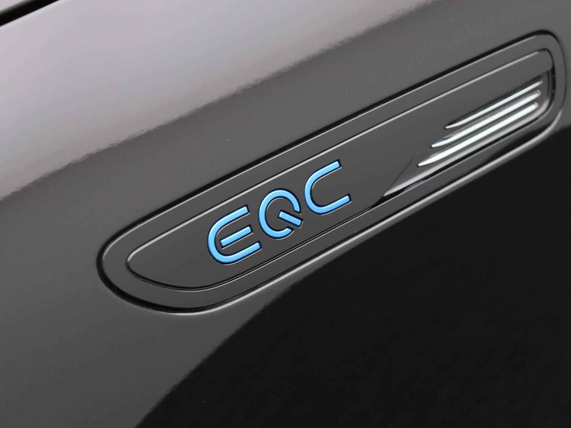 Mercedes-Benz EQC 400 4MATIC Business Solution Luxury 80 kWh | PANORAMADAK | AMBIENT SFEERVERLICHTING | BURMESTER SOUND | ACHTERUITRIJCAMERA | STOELVERWARMING | ELEKTRISCHE ACHTERKLEP | MERMORY STOELEN | WIDE SCREEN | LEDEREN BEKLEDING | - 18/50