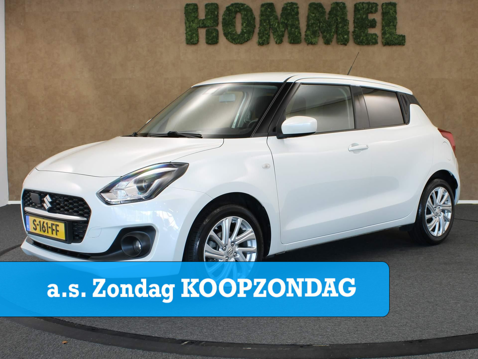 Suzuki Swift 1.2 Select Smart Hybrid - APPLE CARPLAY/ANDROID AUTO - DODEHOEK DETECTIE - PARKEERSENSOREN ACHTER - AIRCO - 16" LICHT METALEN VELGEN - VOORSTOELEN VERWARMD - ACHTERUITRIJCAMERA