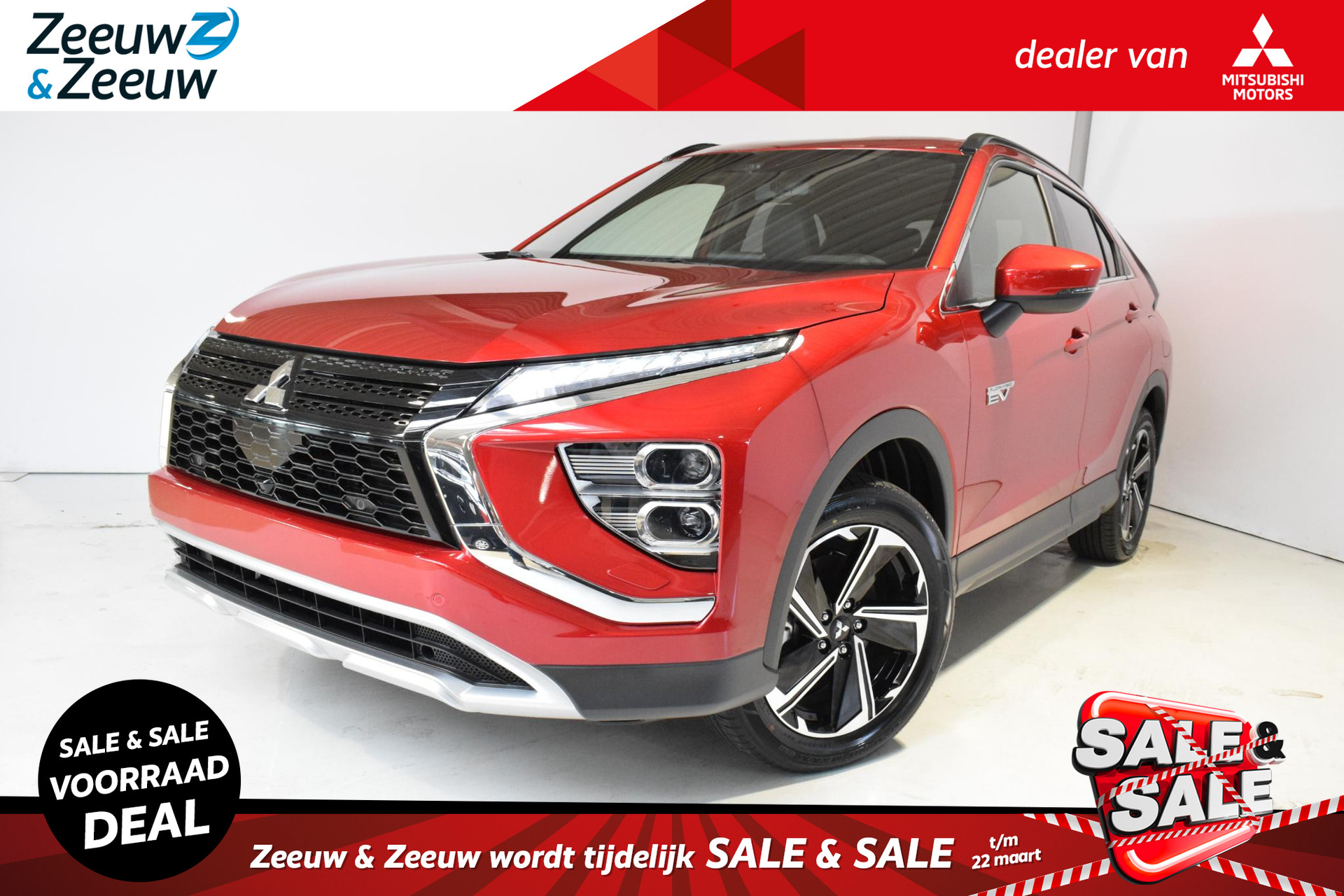 Mitsubishi Eclipse Cross 2.4 PHEV Intense+ | €8000,- VOORRAADKORTING! |8 JAAR GARANTIE |1500KG Trekgewicht