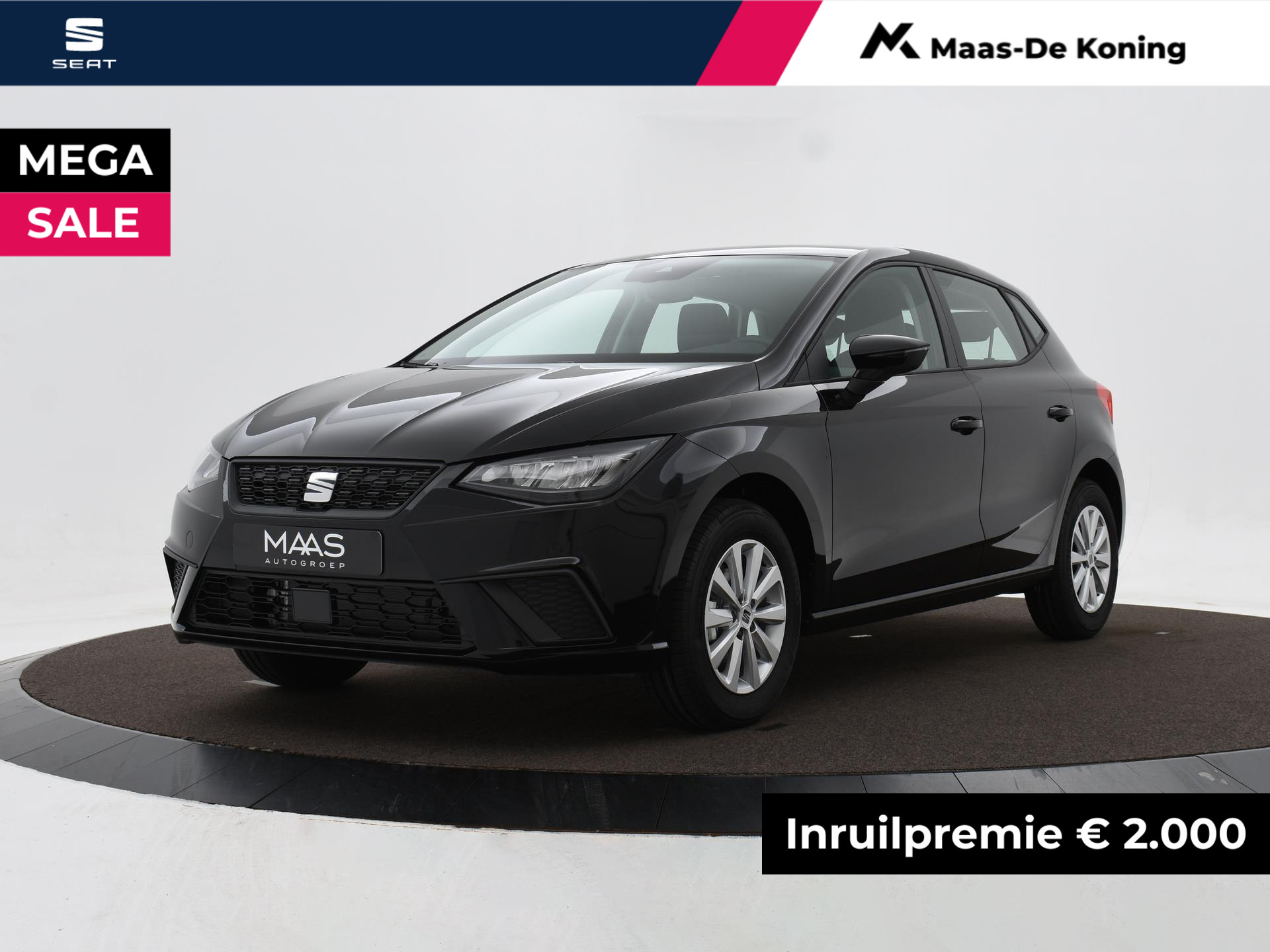 SEAT Ibiza Style 1.0 70 kW / 95 pk EcoTSI Hatchback 5 deurs 5 | PRIVATELEASE 350,- PER MAAND!!