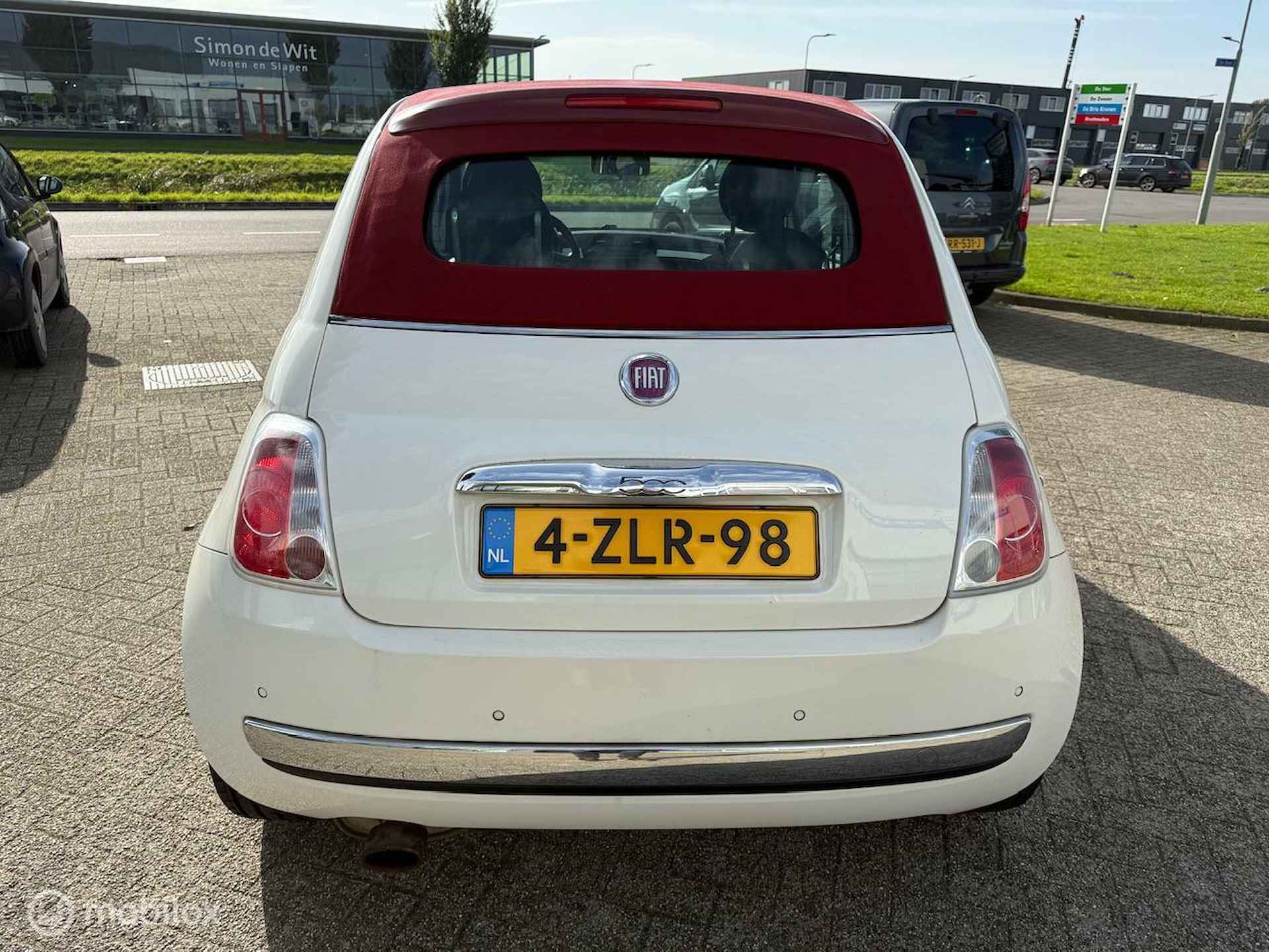 FIAT 500 1.2 LOUNGE CABRIO 6 MND BOVAG RIJKLAAR PRIJS - 5/23