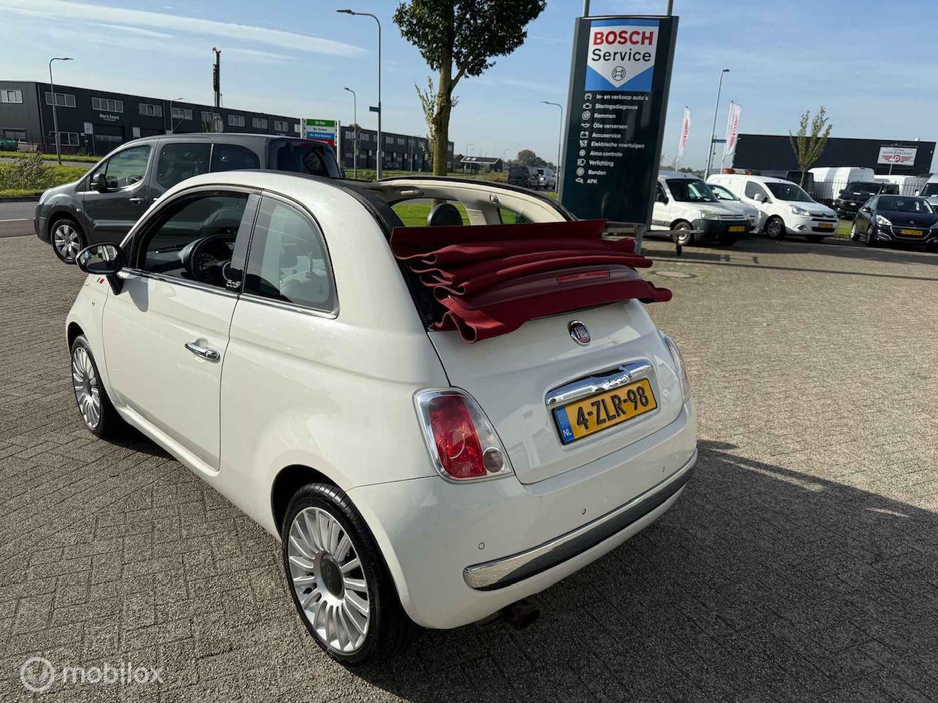 FIAT 500 1.2 LOUNGE CABRIO 6 MND BOVAG RIJKLAAR PRIJS - 22/23