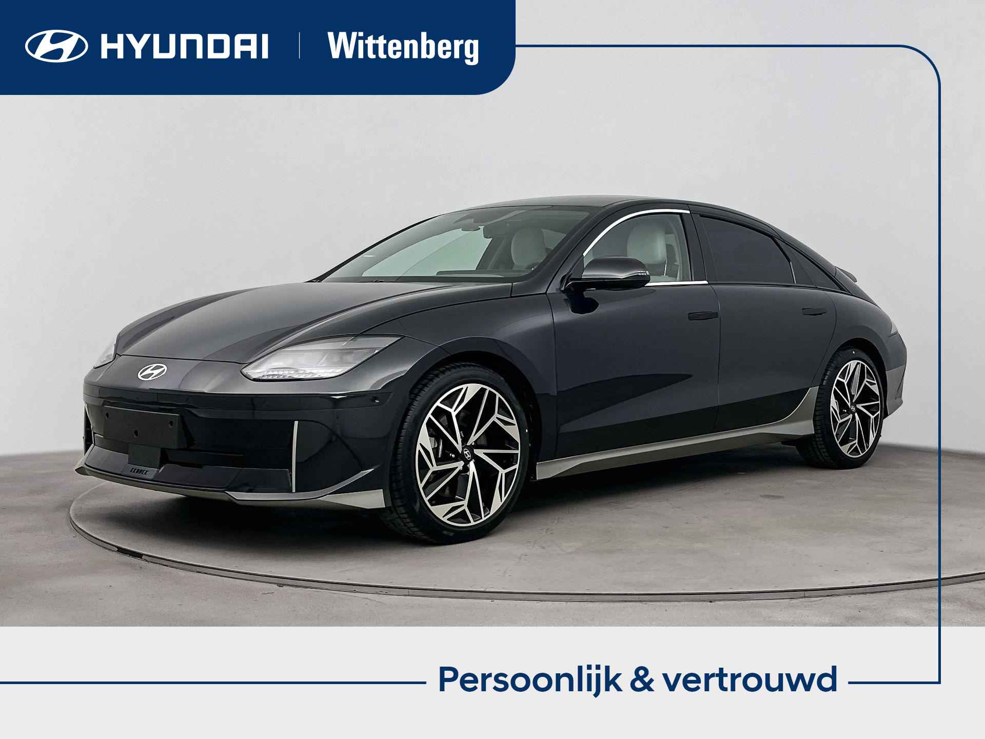 Hyundai IONIQ 6 Lounge 77 kWh INCL €12.800,- REGISTRATIE KORTING | PRIVACY GLASS ACHTER | 360° CAMERA | ELEKTRISCHE STOELEN | SEAT MEMORY VOOR ZIJDE | | STOEL/STUURVERWARMINGVOOR ZIJDE | ACHTERBANK VERWARMING |