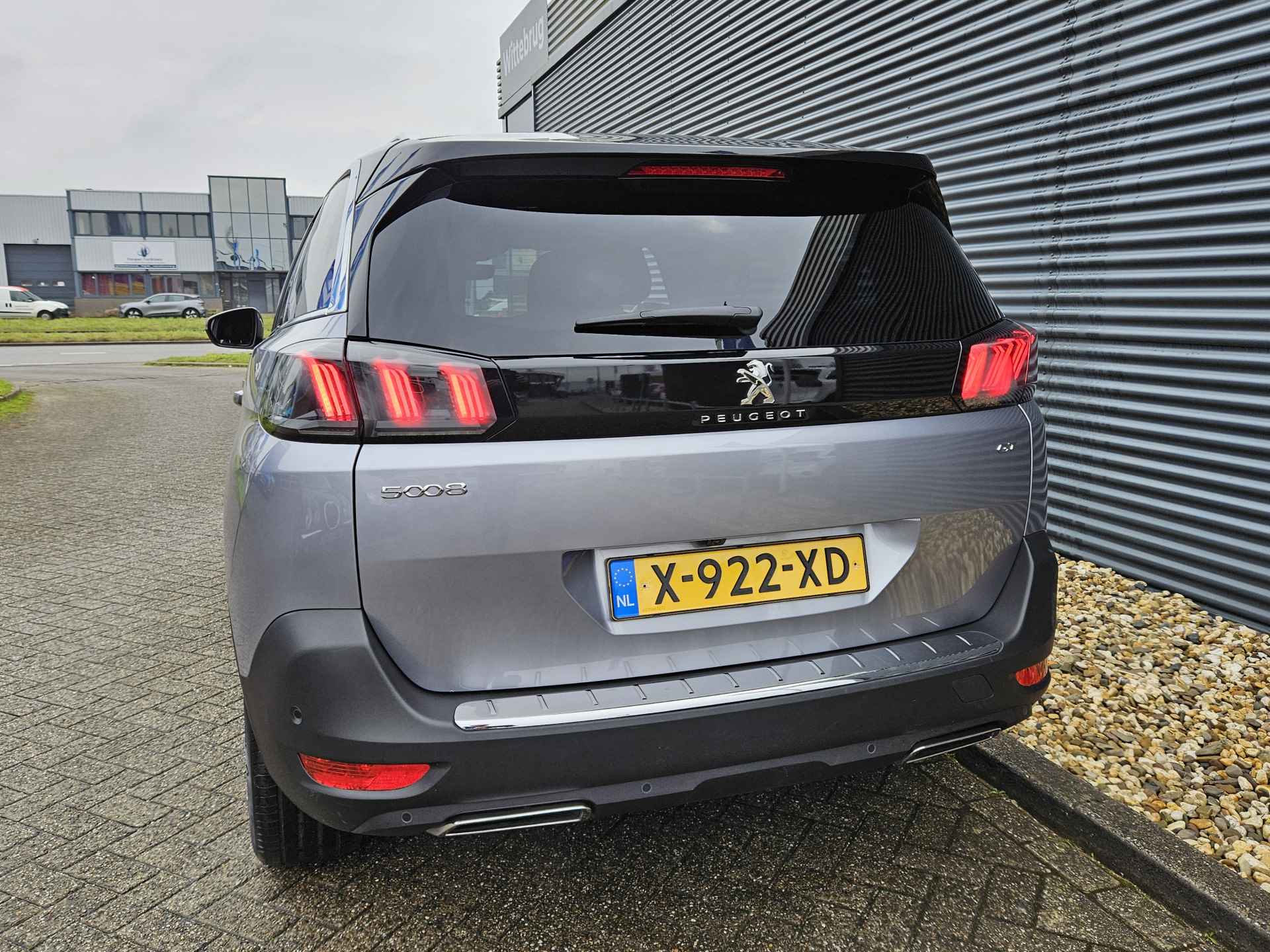 Peugeot 5008 1.2 Hybrid GT | Automaat | 7-Zits | Camera voor en achter | Navigatie | Bluetooth | Apple Carplay en Android Auto | - 14/45