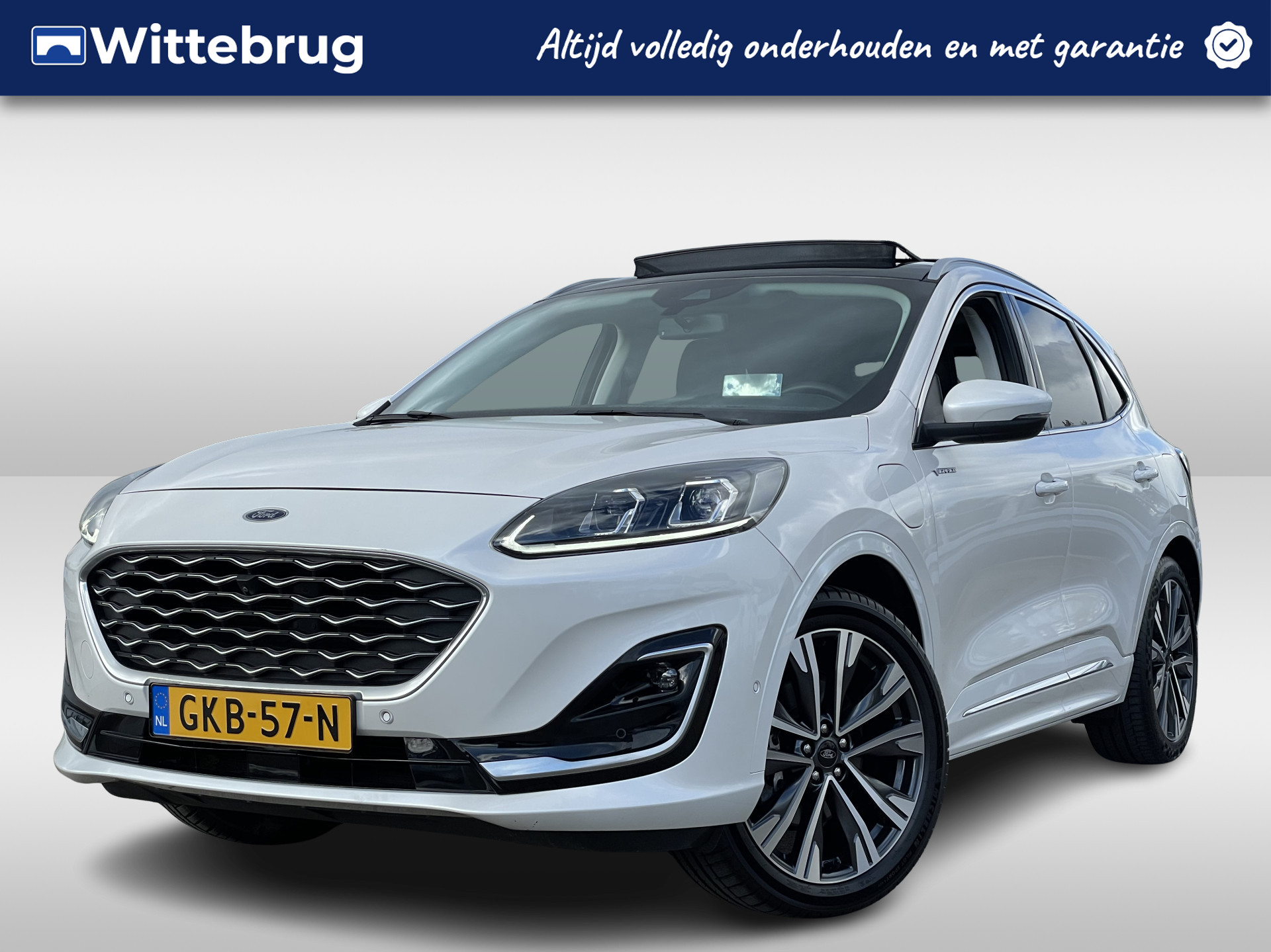 Ford Kuga 2.5 PHEV 225pk Vignale | Panoramadak | Winter Pack | Leder | Rijklaarprijs! |